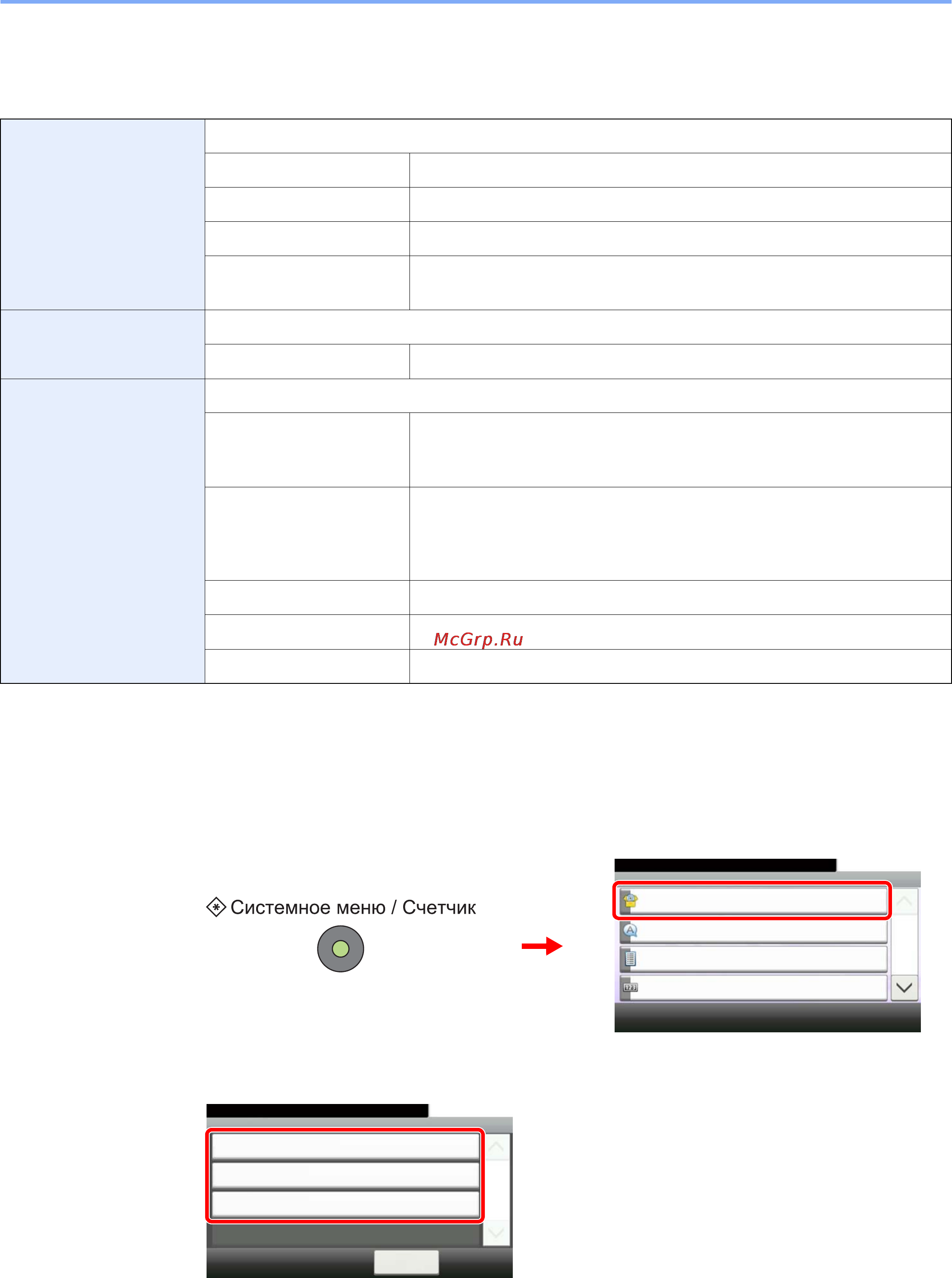 Kyocera FS-C2526MFP [71/179] Выберите функцию