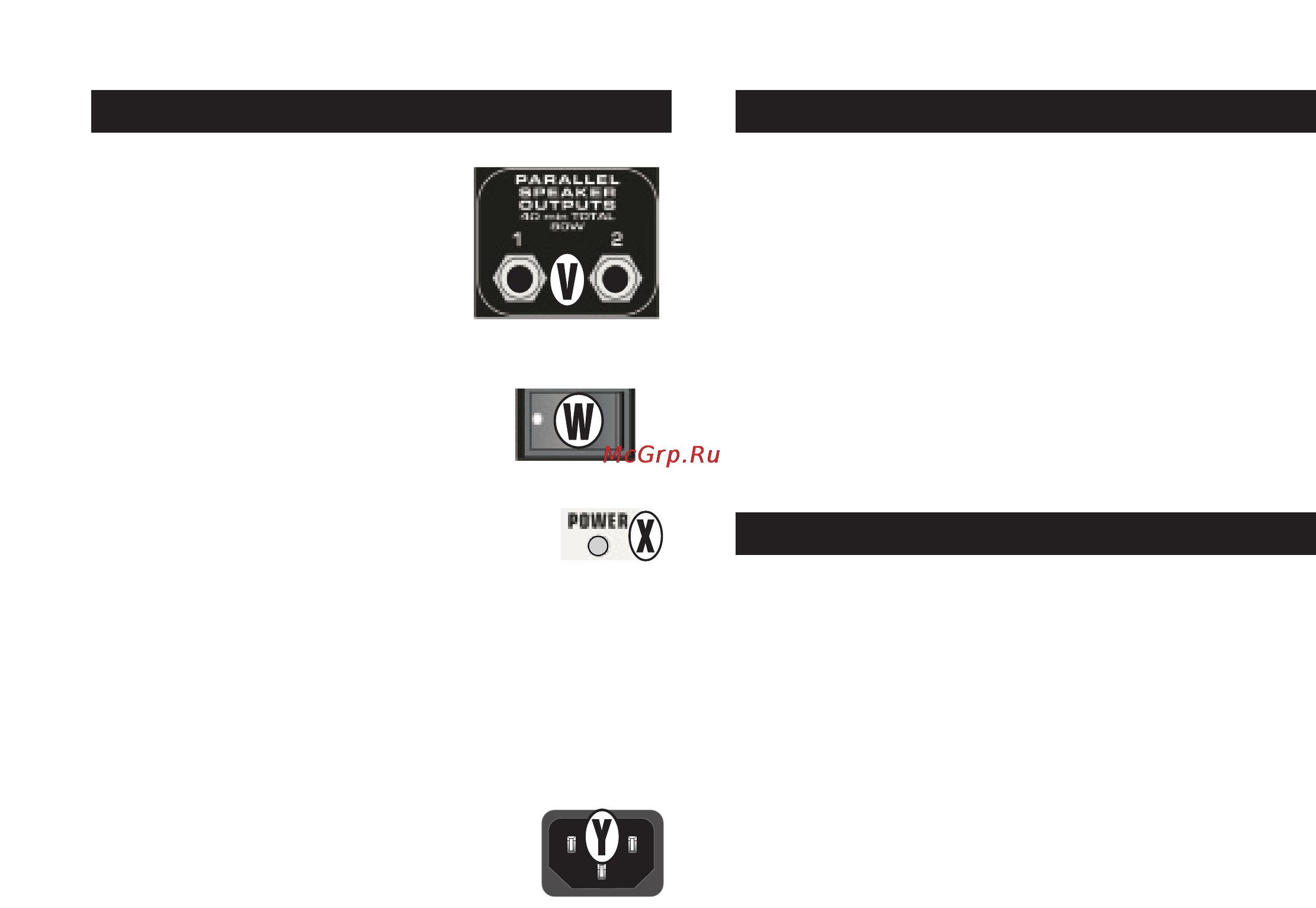 Fender PASSPORT P-80 [42/51] Compartimento traseiro