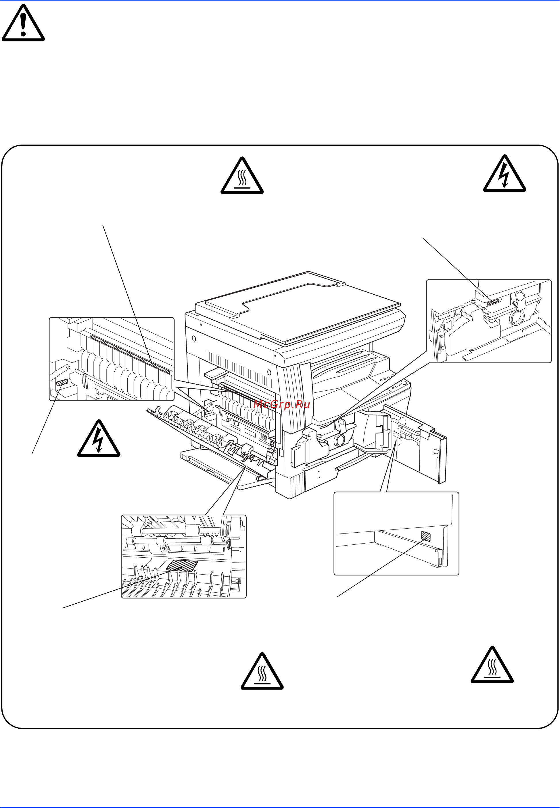 Kyocera KM-1635 [10/154] Viii руководство по эксплуатации