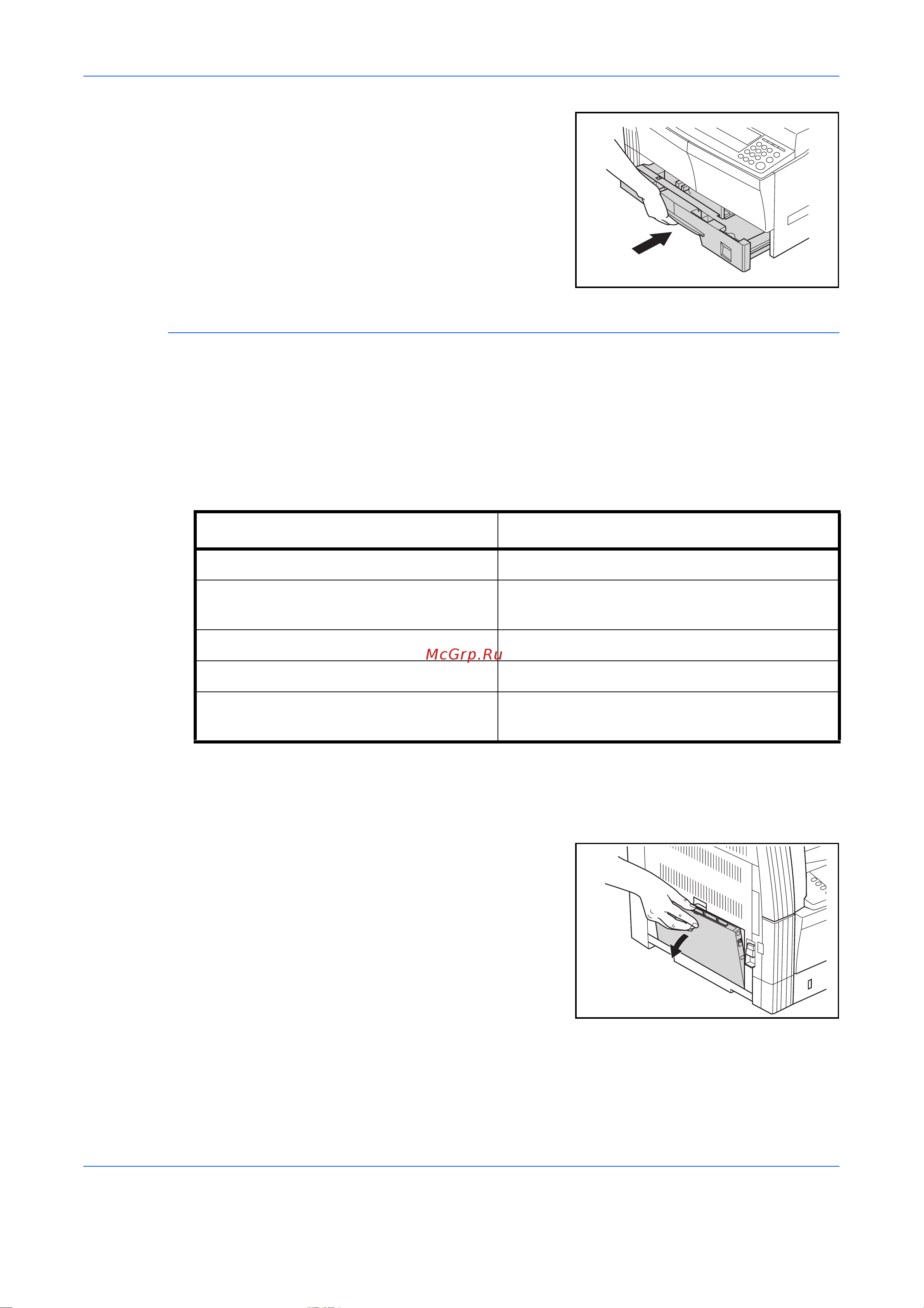 Kyocera KM-2050 [37/138] Загрузка бумаги в лоток мульти байпаса