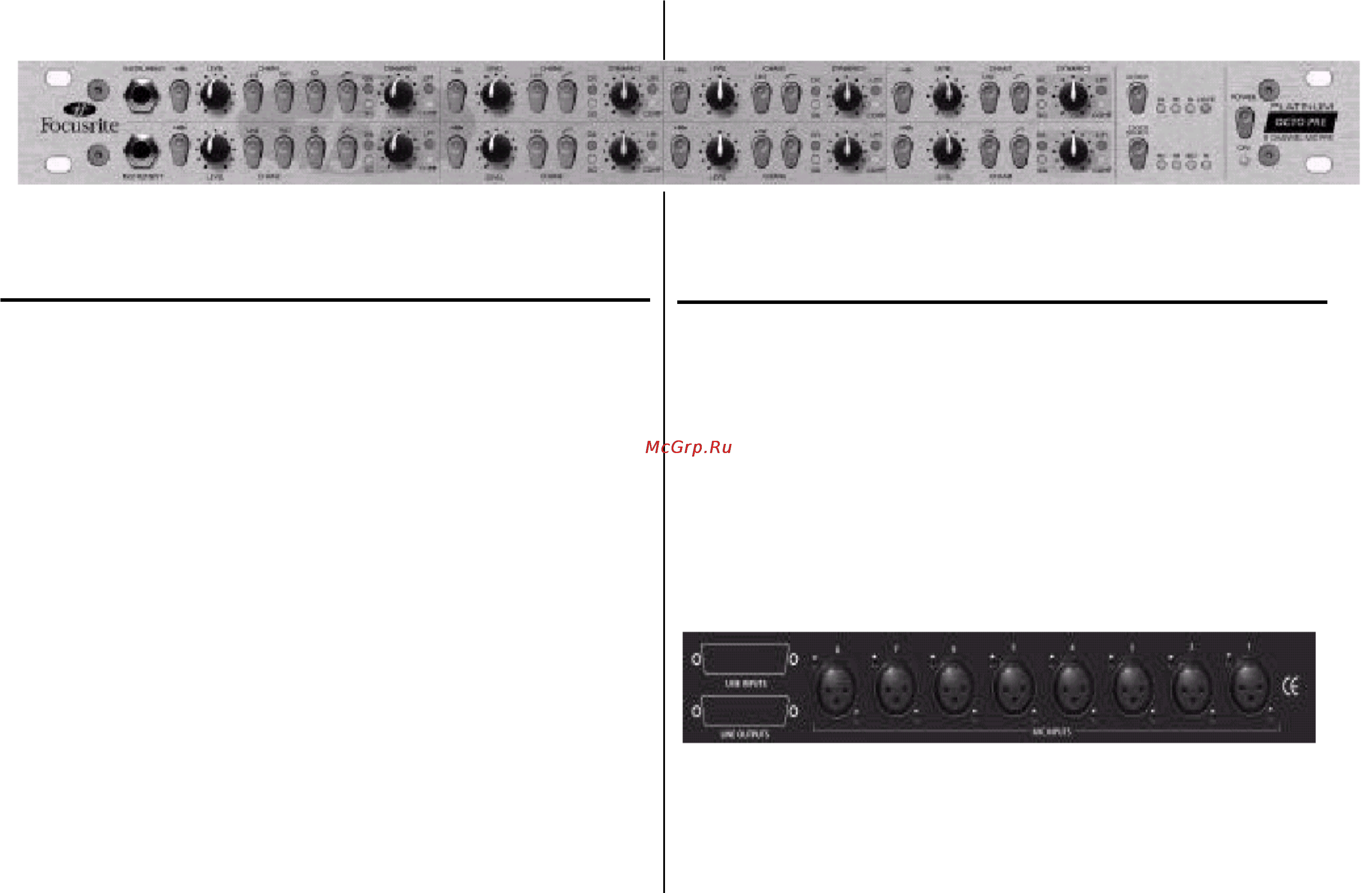 Focusrite PLATINUM 8 OCTOPRE [2/11] Ââåäåíèå