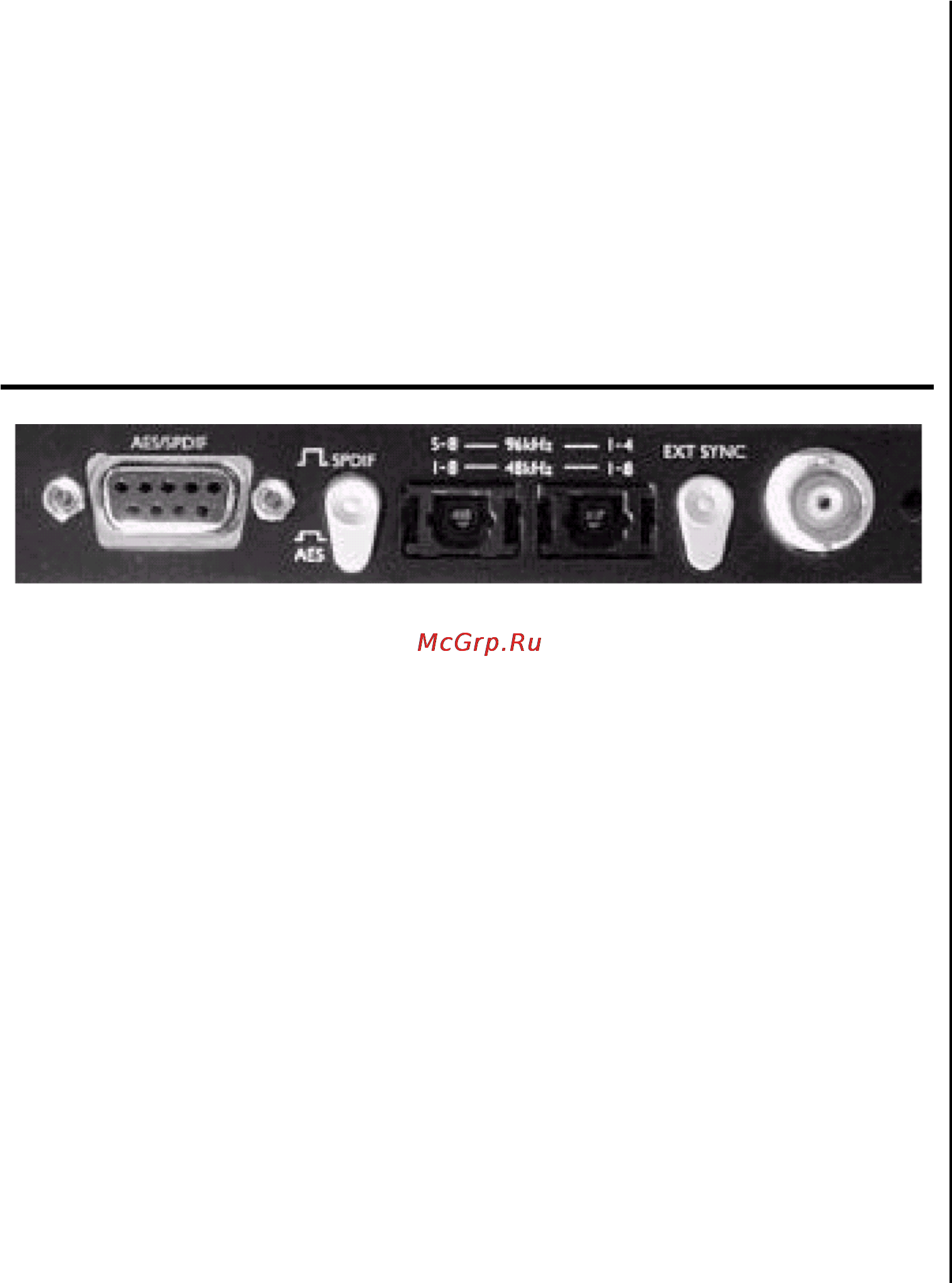 Focusrite PLATINUM 8 OCTOPRE [7/11] Ðàçúåìû öèôðîâîãî âûõîäà íà çàäíåé ïàíåëè