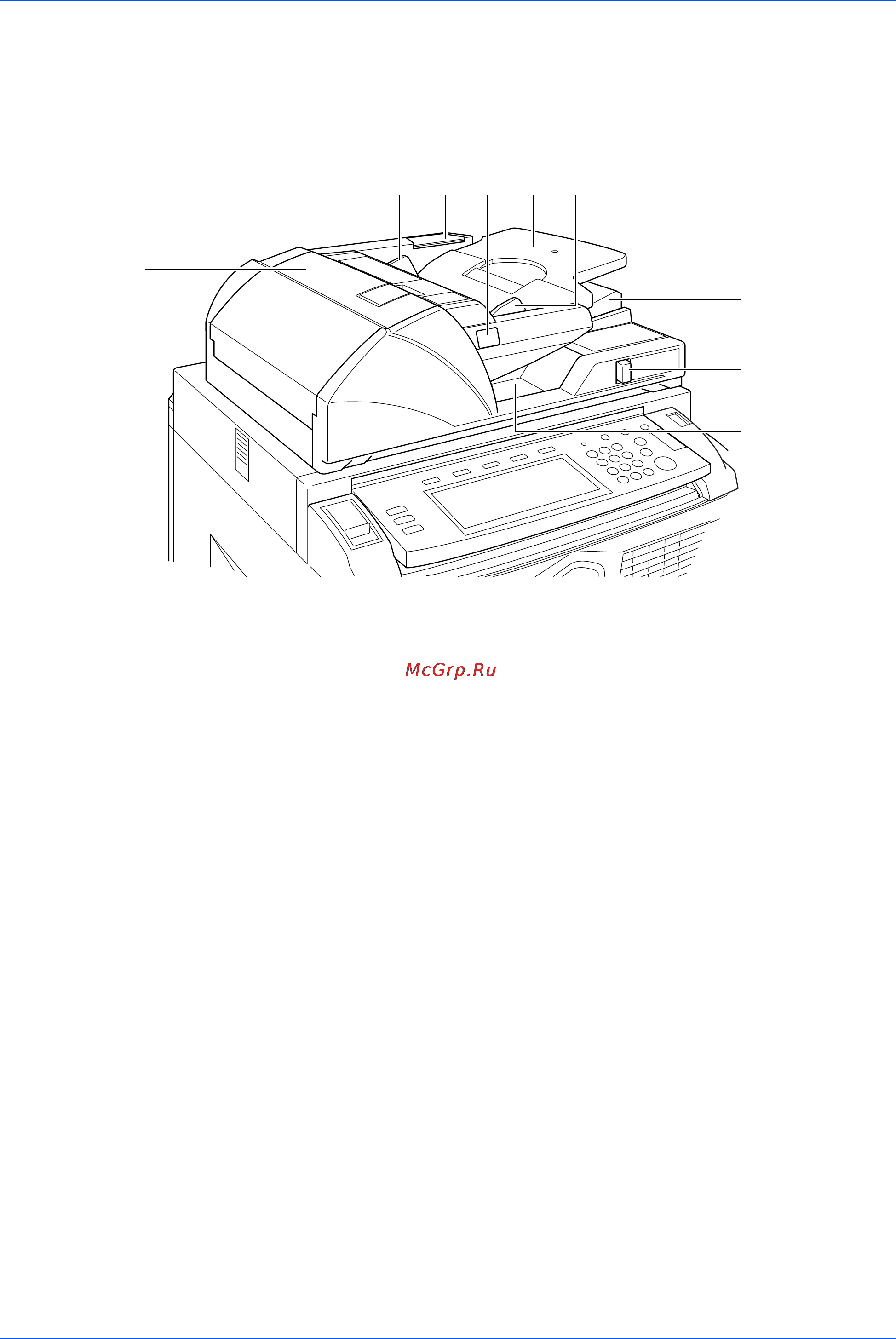 Kyocera KM-6030 [27/110] Автоподатчик оригиналов