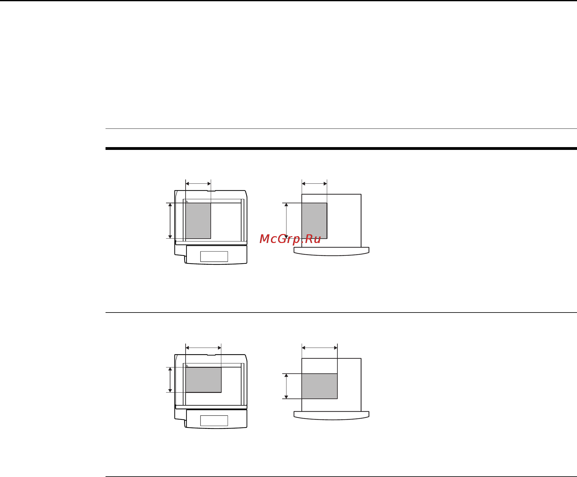 Kyocera KM-C4035E [28/176] Размеры оригиналов и бумаги