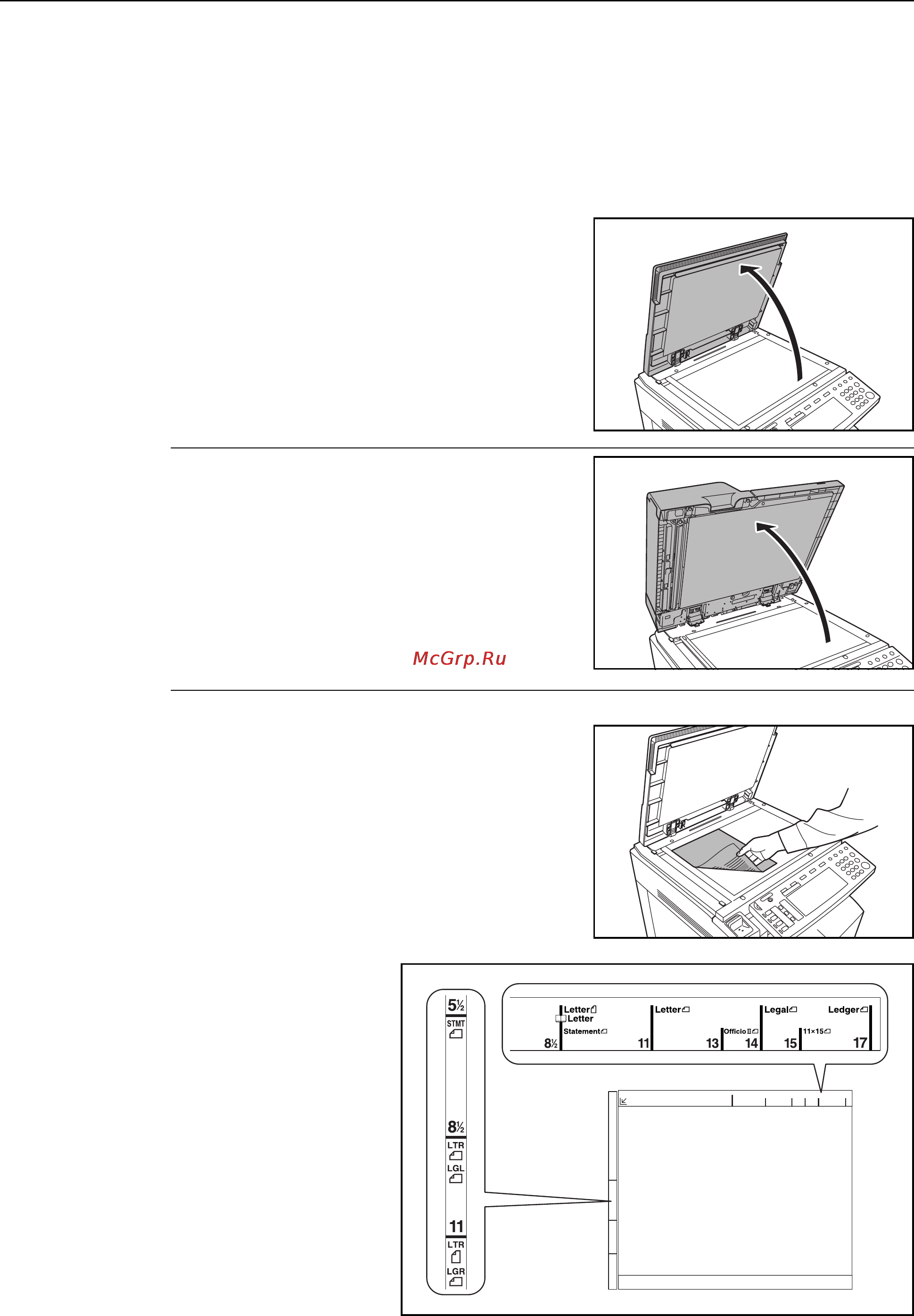Kyocera KM-C4035E [52/176] Размещение оригиналов