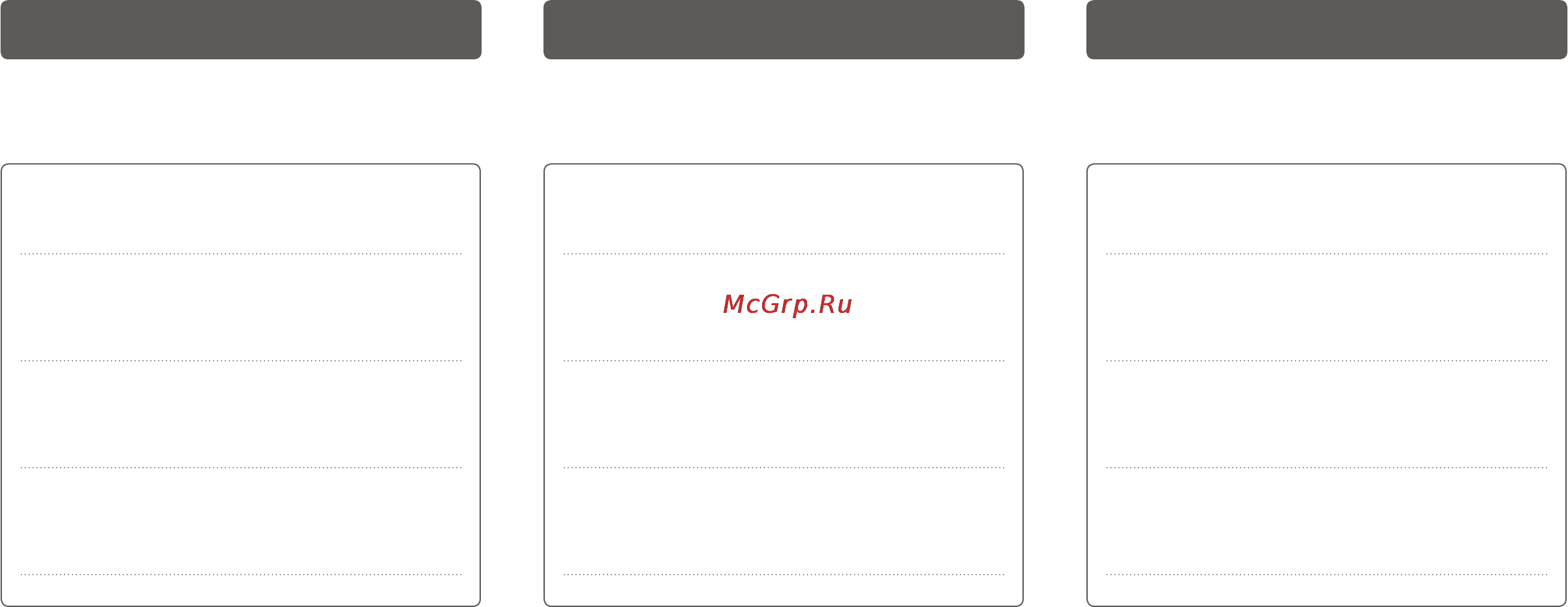 Bork W531 [29/36] Отметкисервис центра