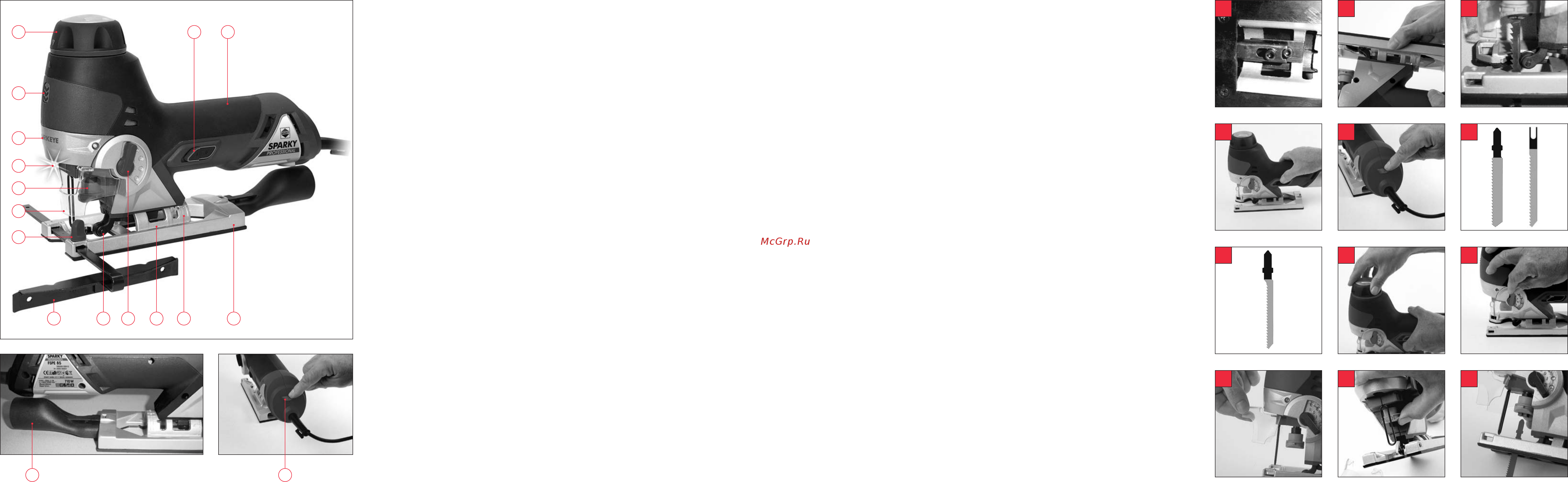 Sparky FSPE 85 13000160850 Инструкция по эксплуатации онлайн [2/10] 306784