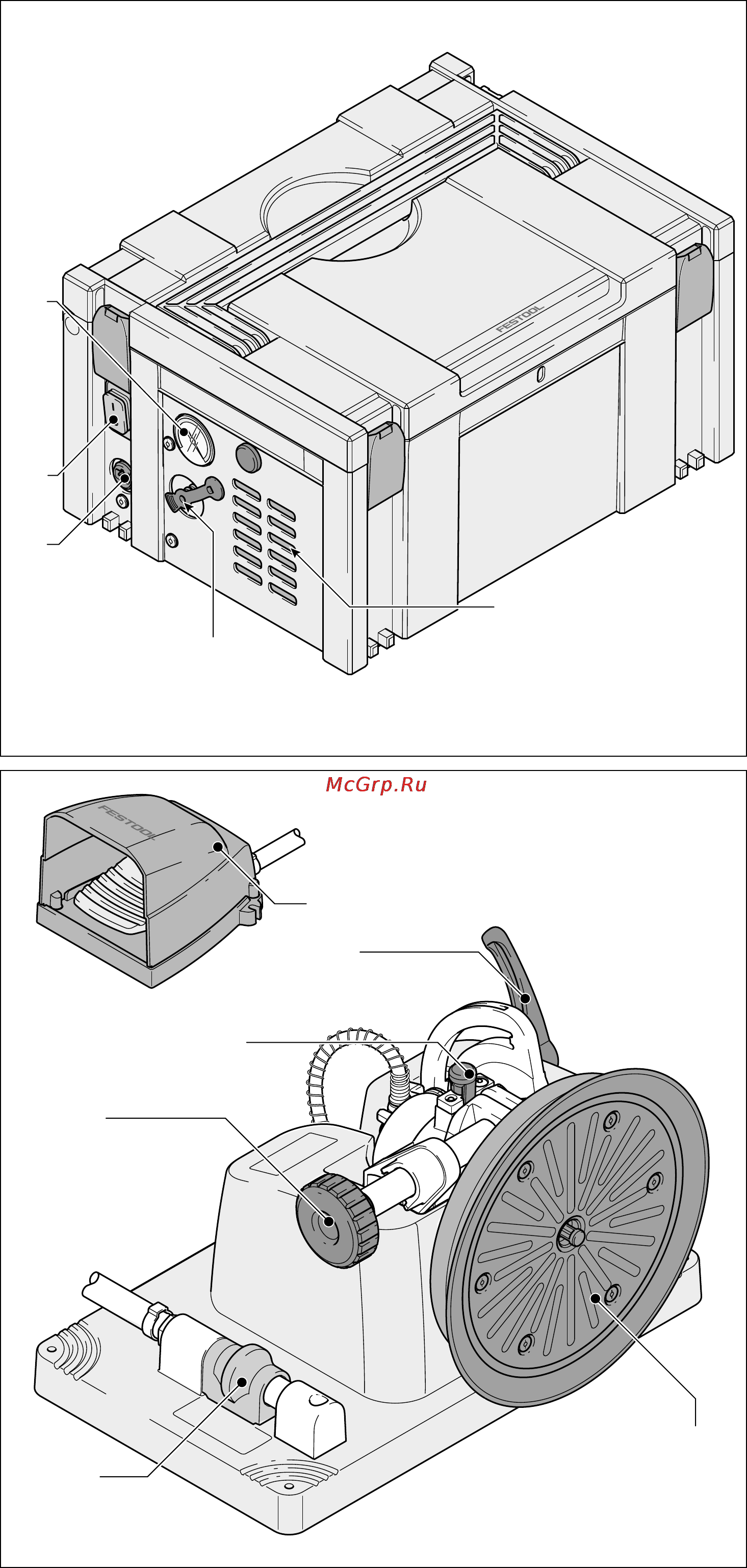Festool VAC SYS Set SE1 712223 Инструкция по эксплуатации онлайн [2/110] 5577