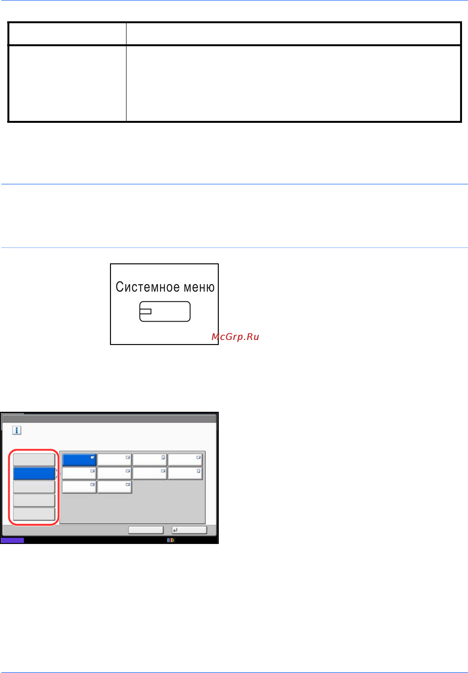 Kyocera TASKalfa 6550ci [66/245] Примечание