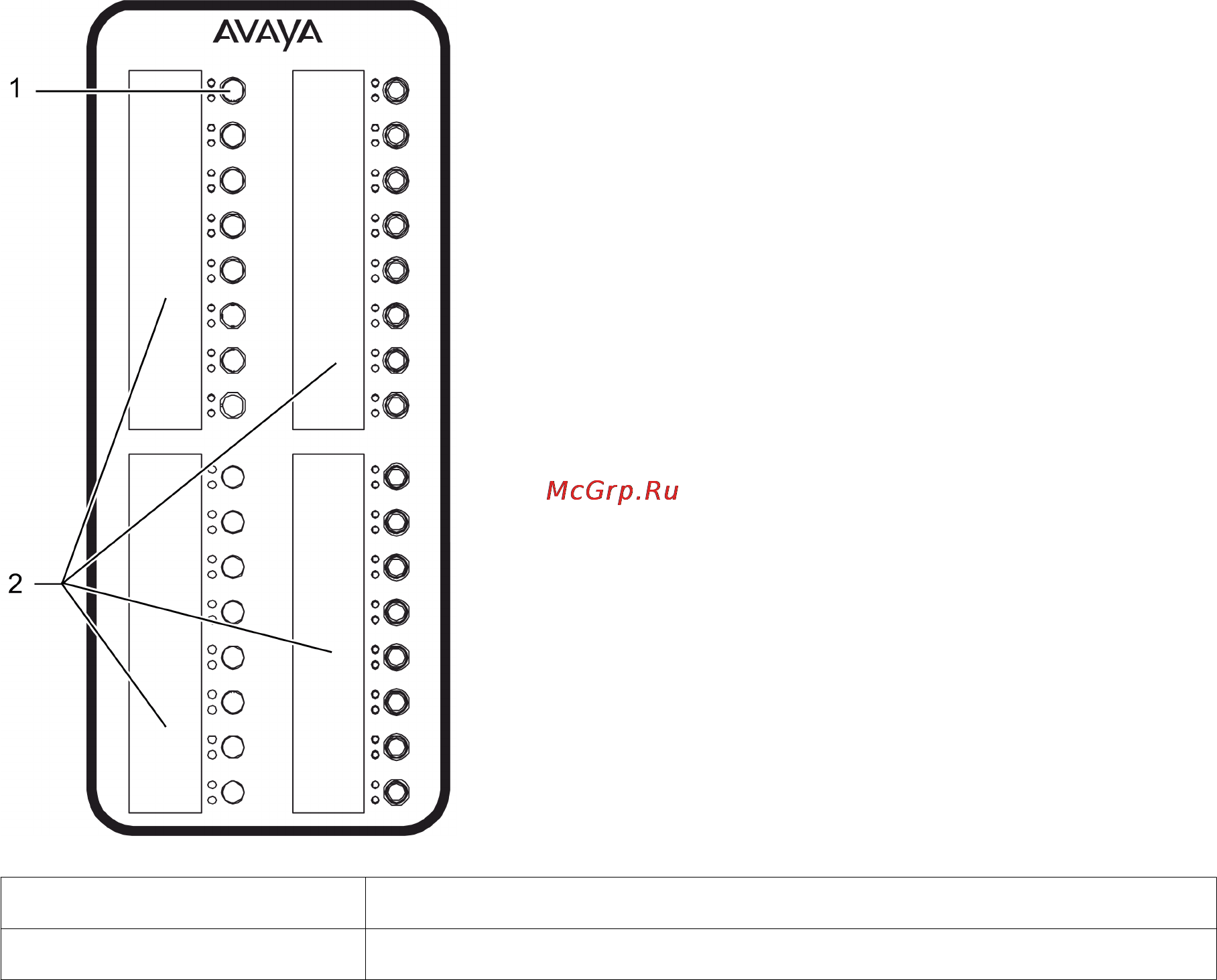 Avaya 1416 [45/48] Chapter 11 dbm32 button module