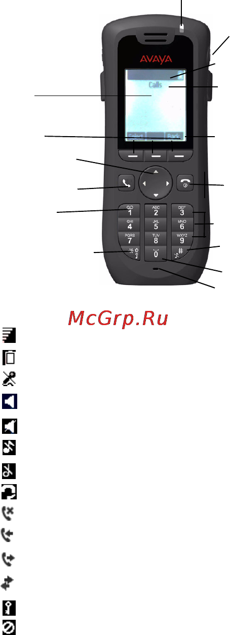 Avaya 3720 Инструкция по эксплуатации онлайн [66/73] 5743