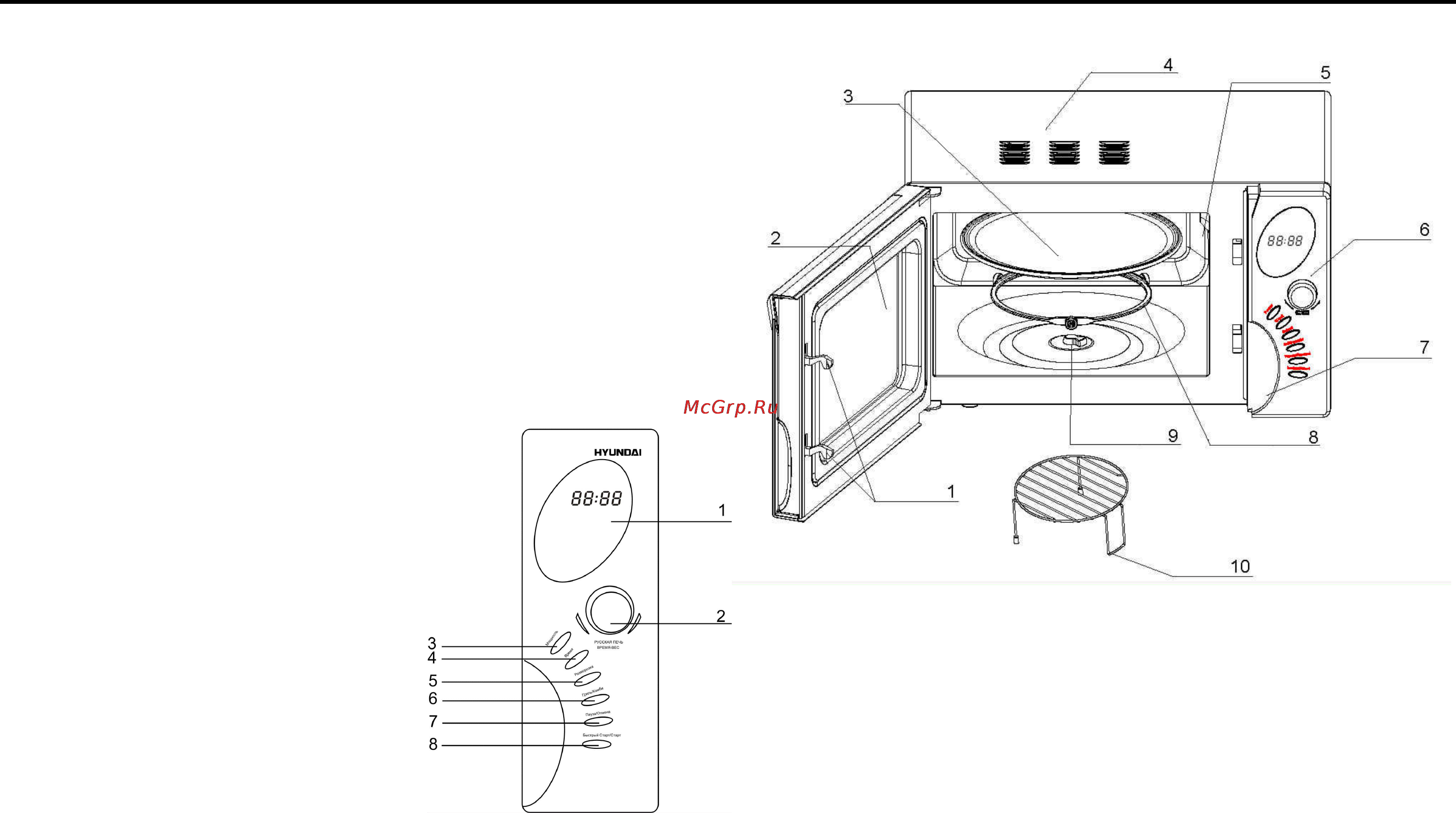 Hyundai H-MW1221 [2/22] Description