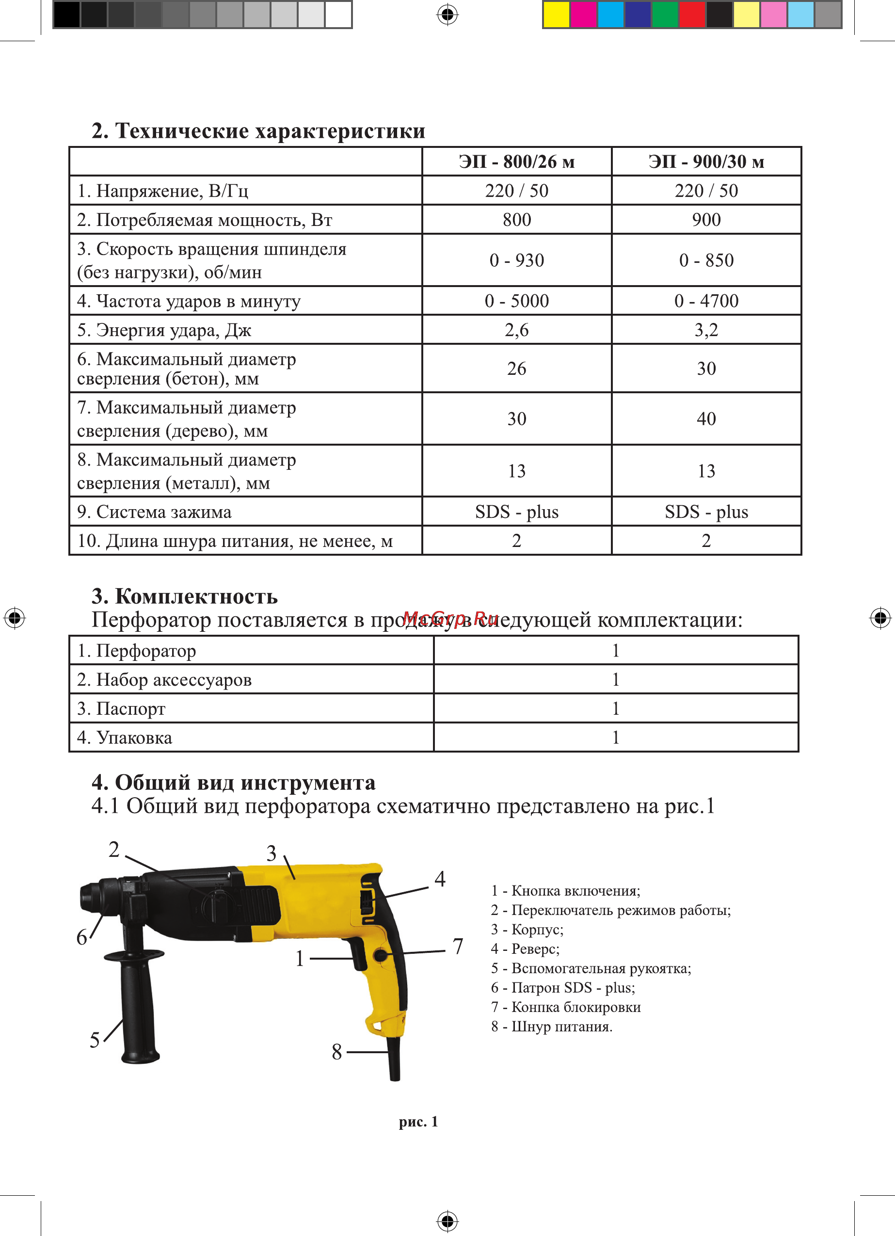 Калибр Мастер ЭП-900/30М [3/16] Www anymaster ru