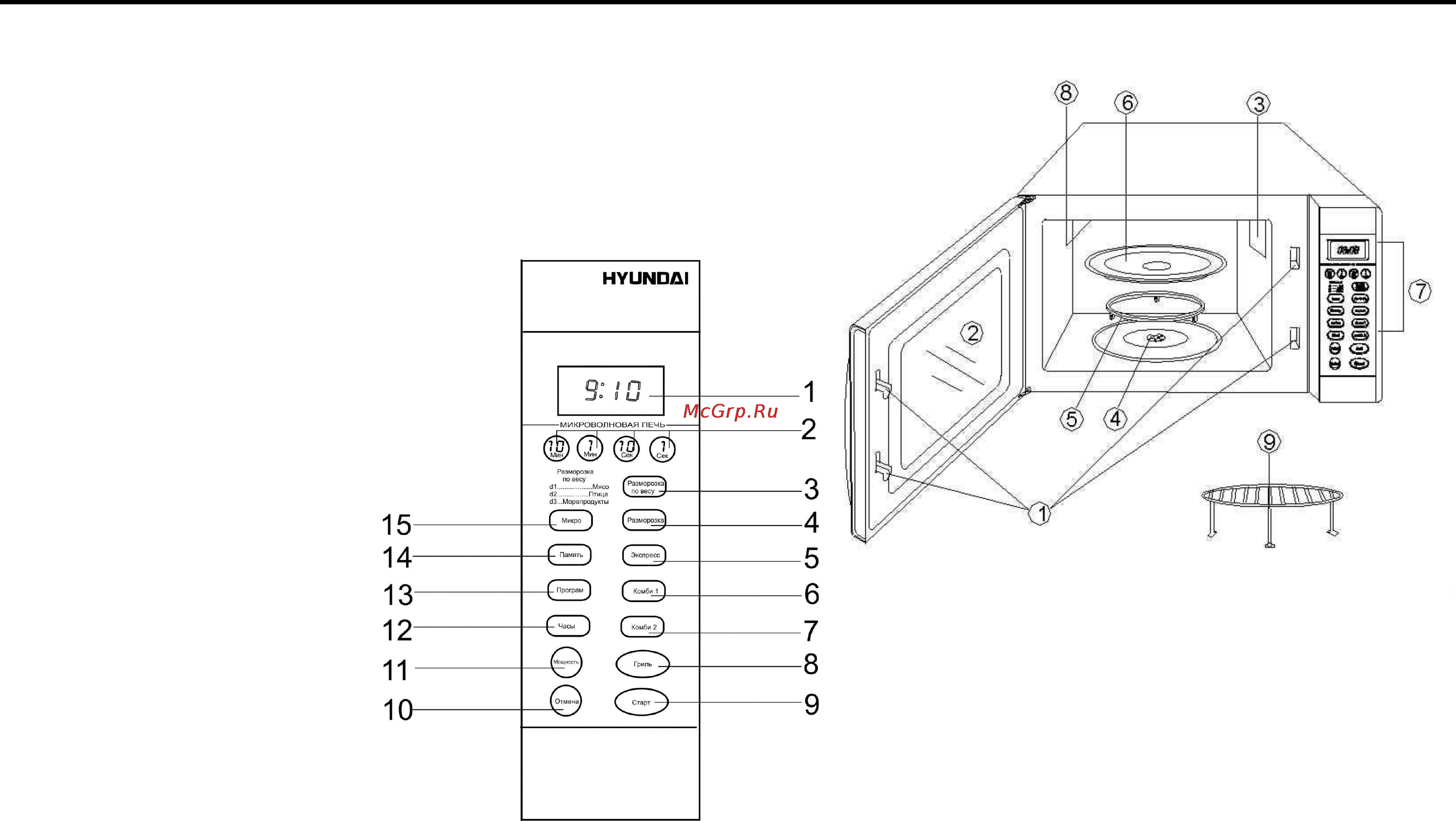 Hyundai H-MW1030 [2/24] Description
