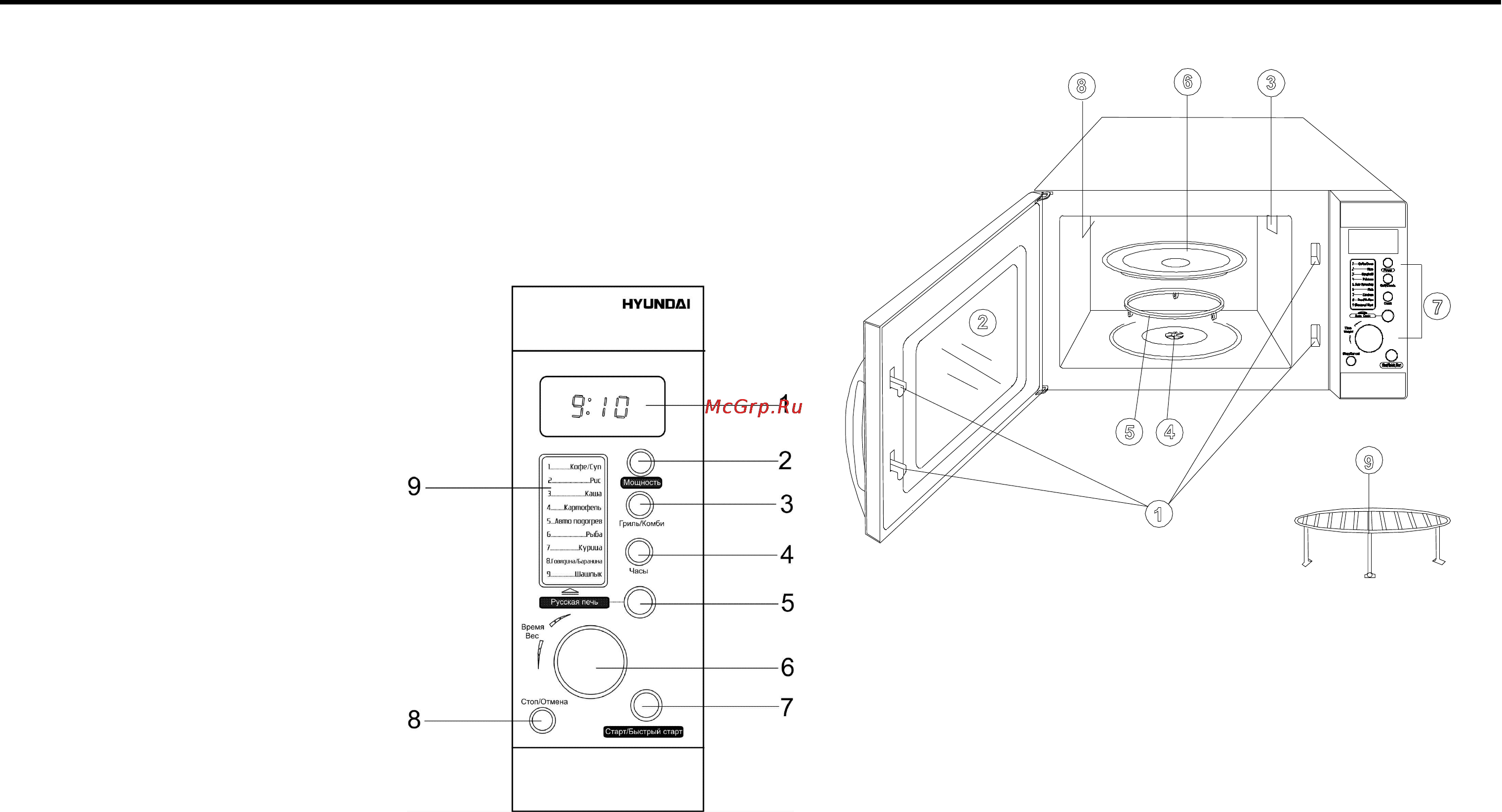 Hyundai H-MW1020 [2/22] Description