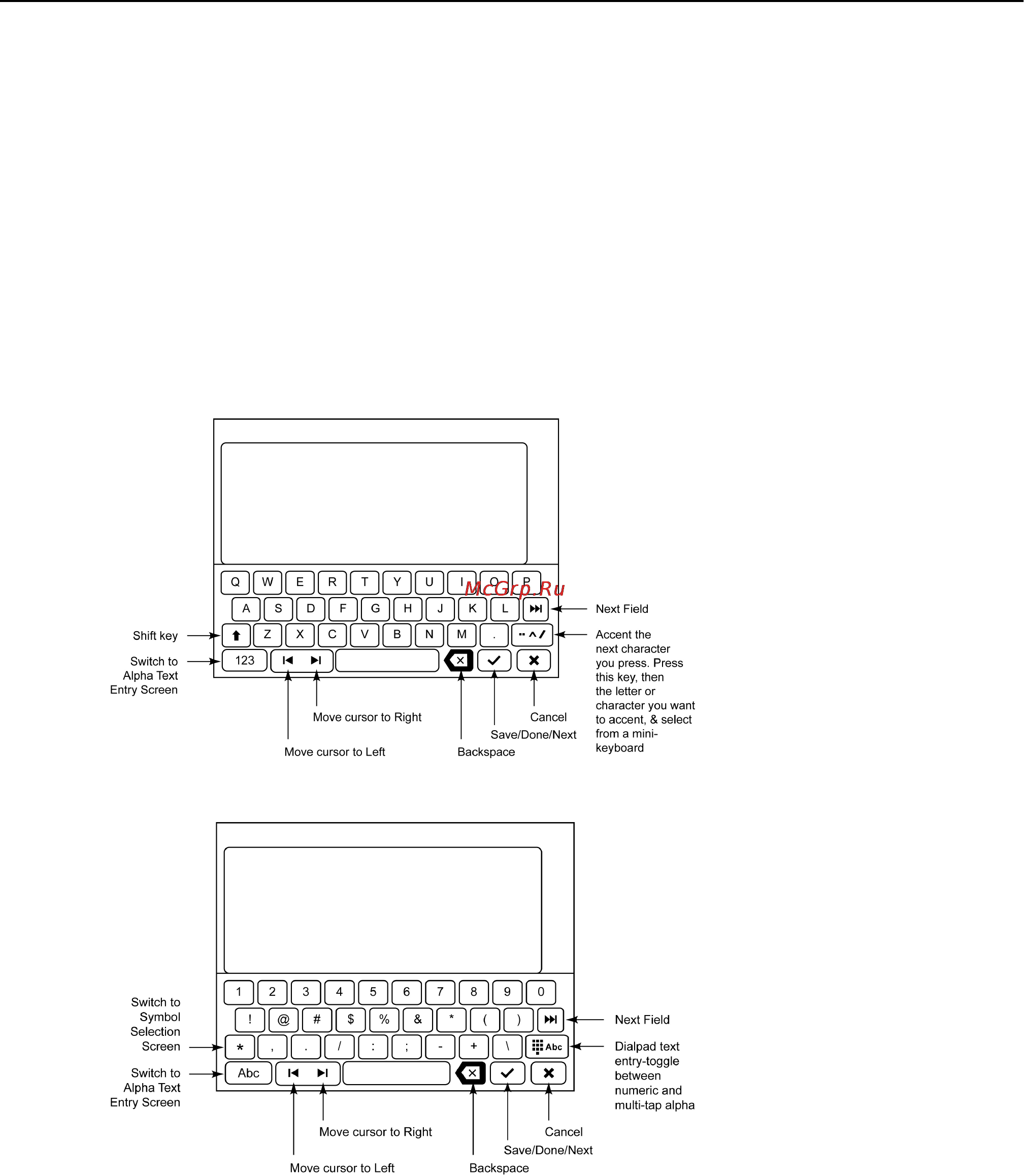 Avaya 9670G [16/74] Использование экранной клавиатуры