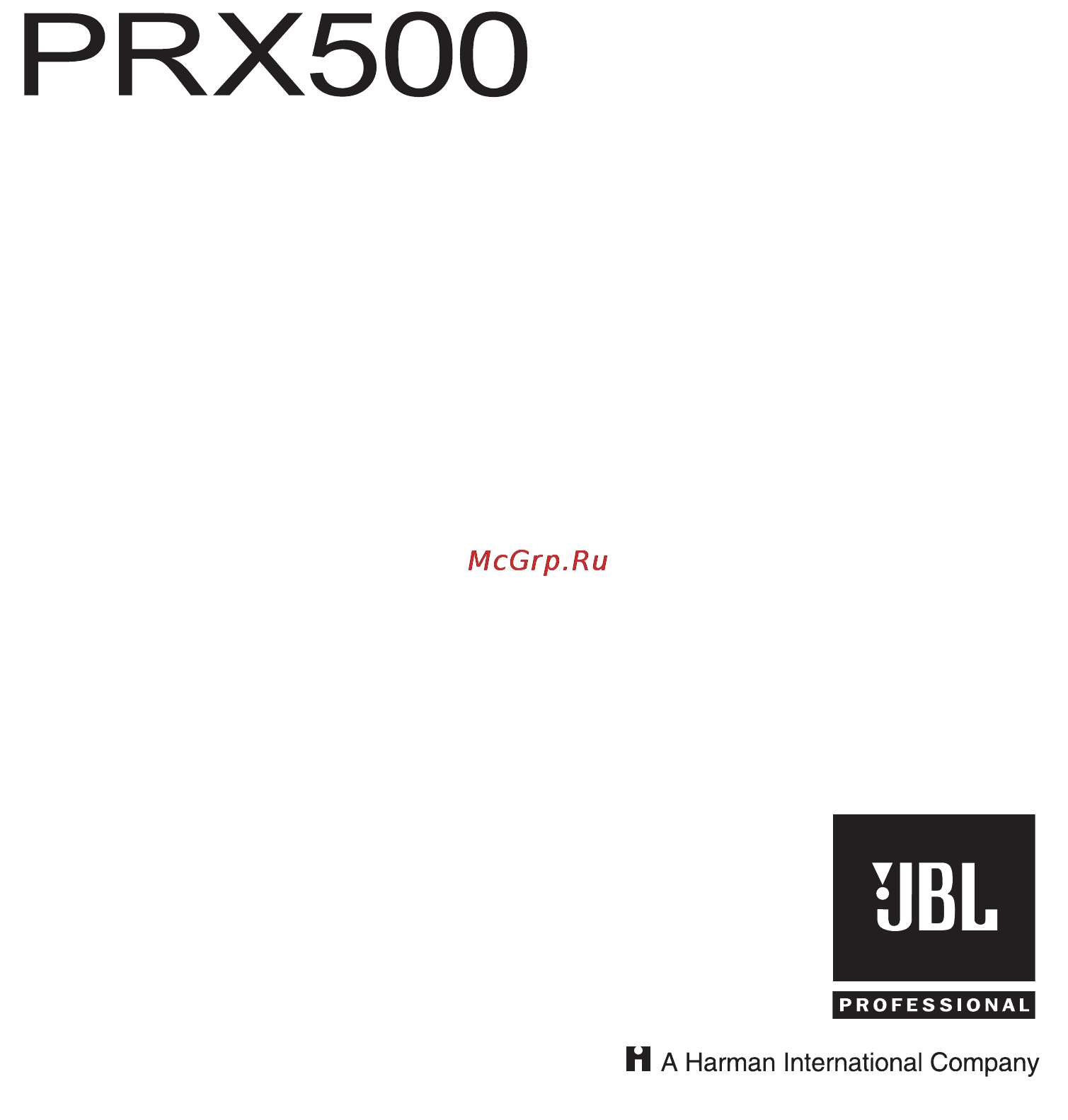 JBL PRX525 Инструкция по эксплуатации онлайн [31/31] 5993