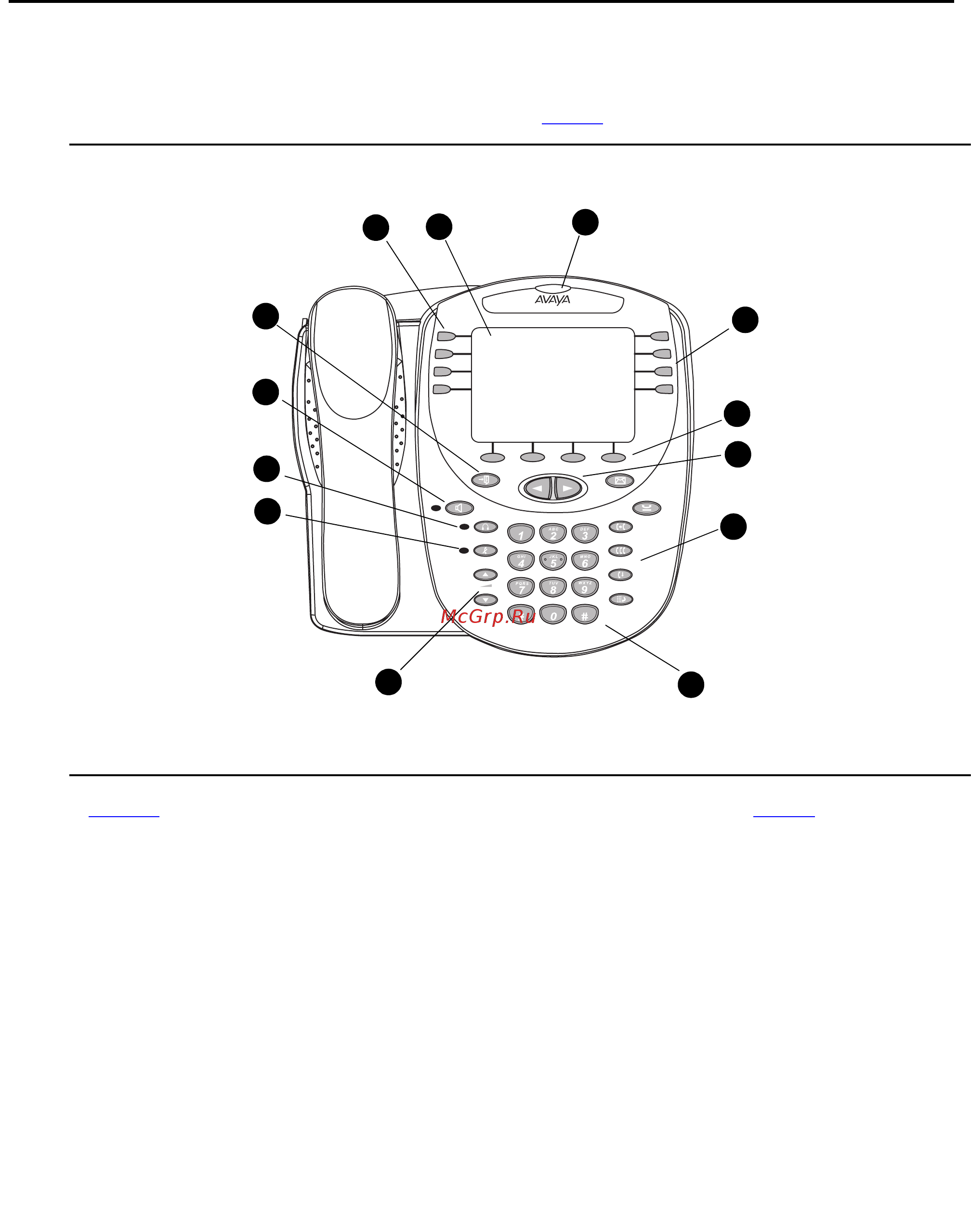 Avaya 2420 [11/74] В табл 1 описаны компоненты телефона 2420 представленные на рис 1
