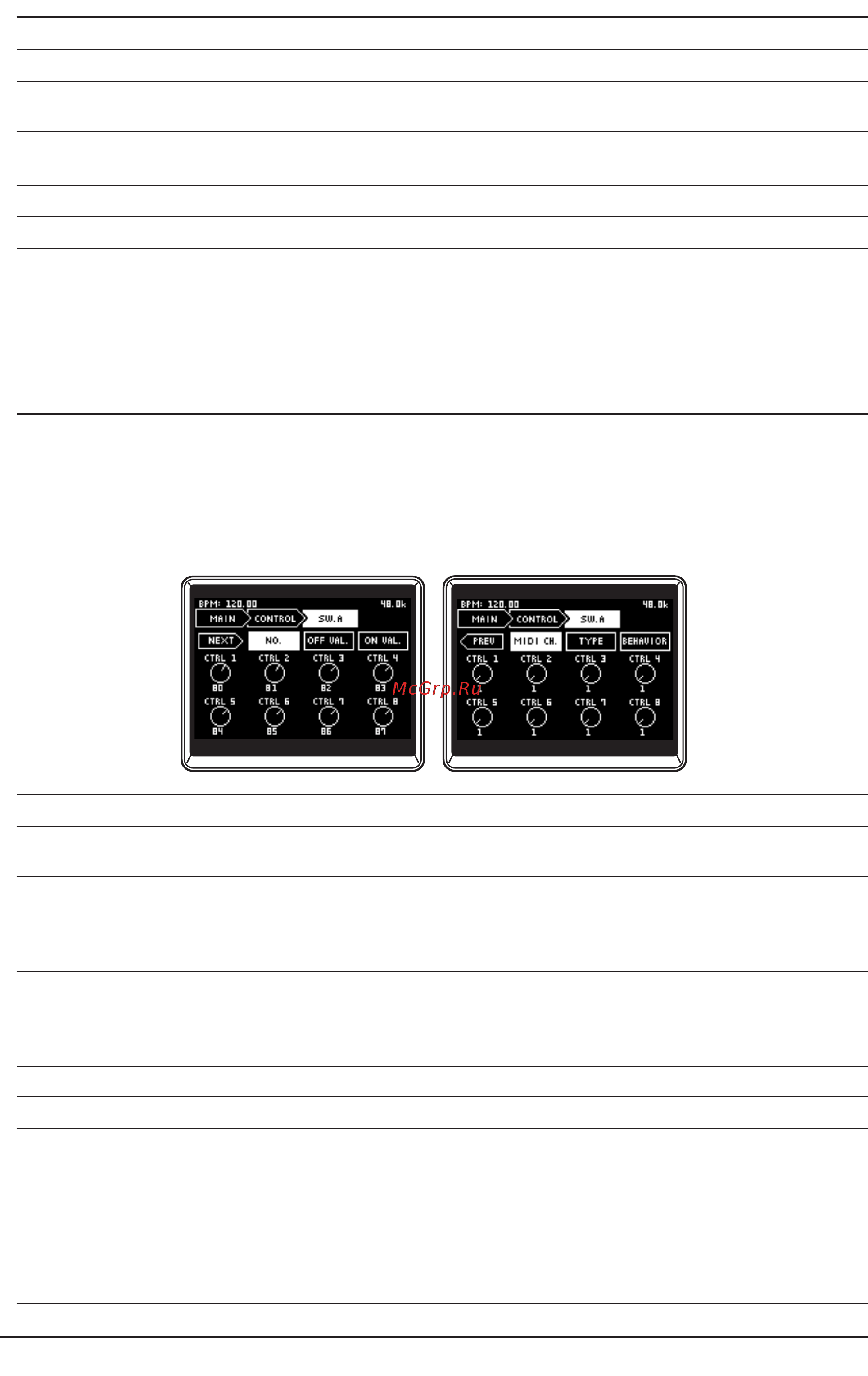 Korg MIXERZERO8 [26/38] Korg zero8 ðóêîâîäñòâî ïîëüçîâàòåëÿ