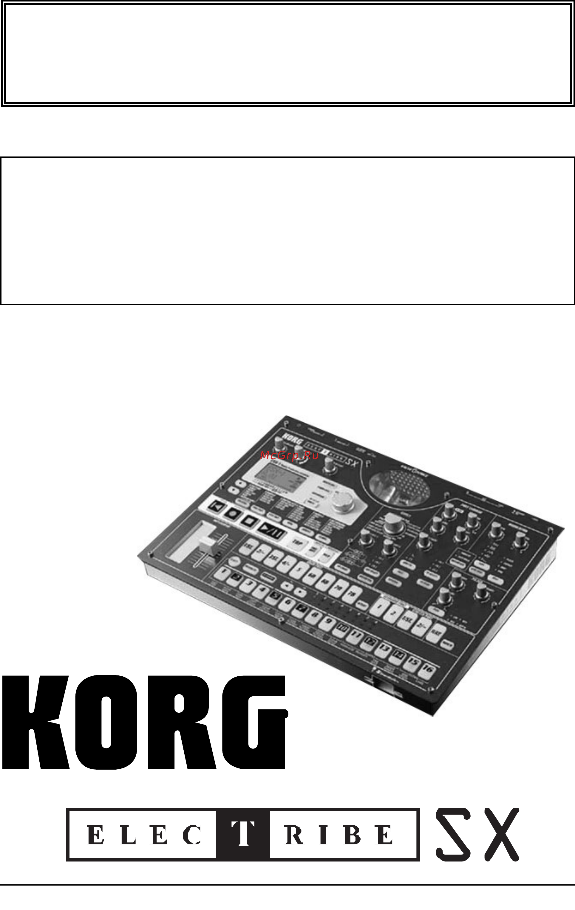 Korg ESX-1 Инструкция по эксплуатации онлайн
