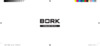 Bork CH500 Инструкция по эксплуатации