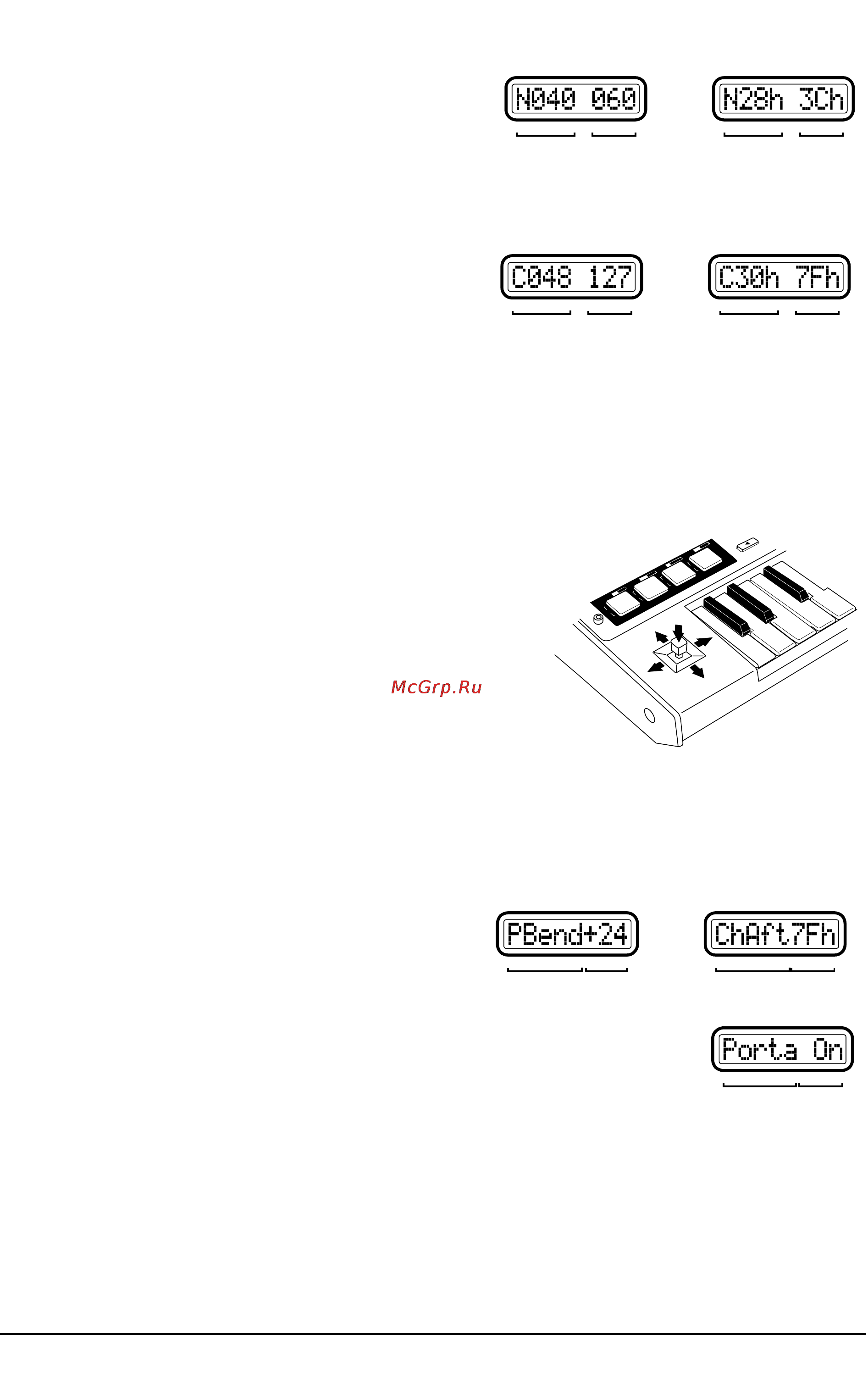 Korg MICROKONTROL [19/53] Джойстик