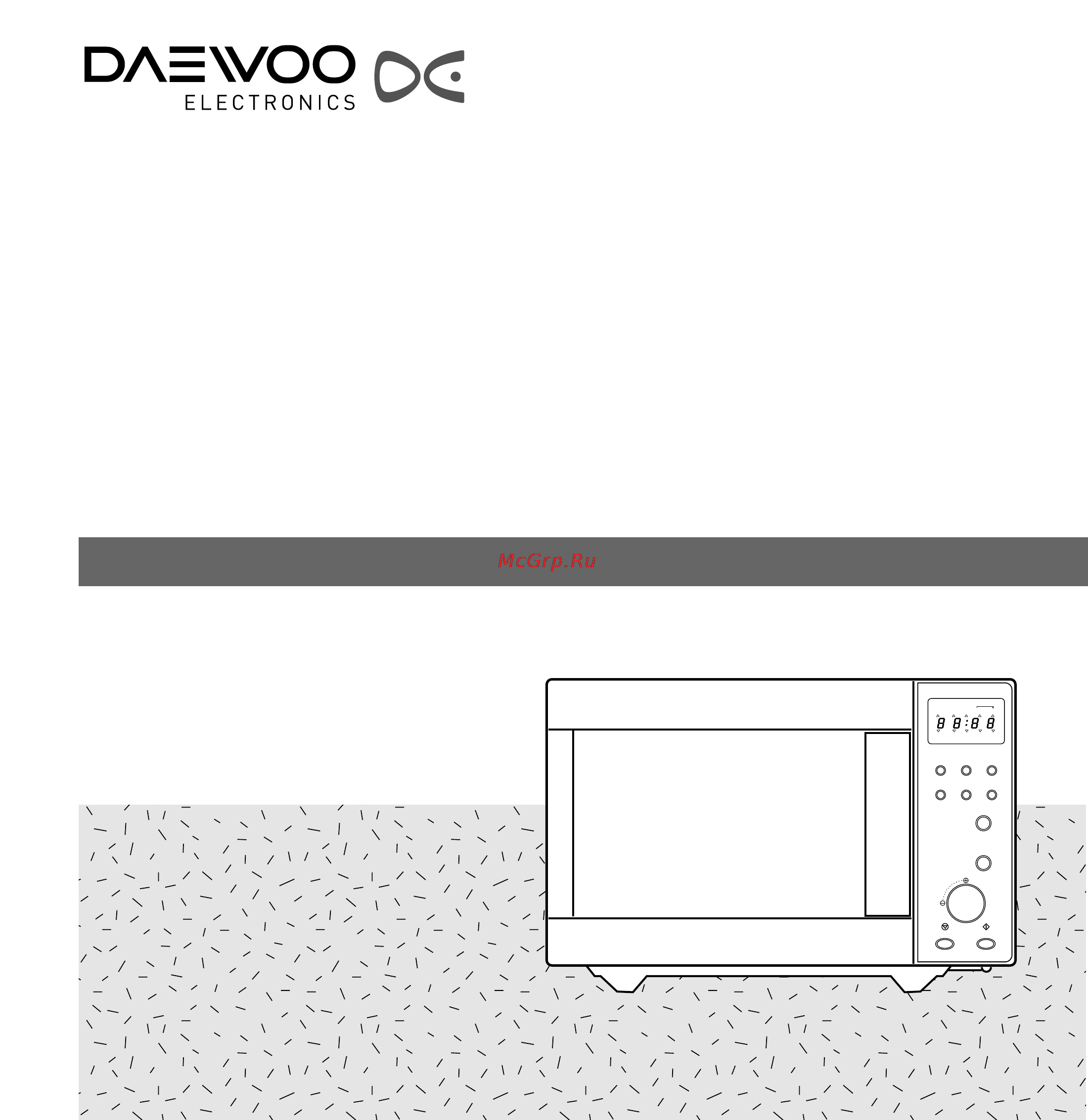 Daewoo Electronics KOG-875TA [2/15] Микроволновая печь с грилем