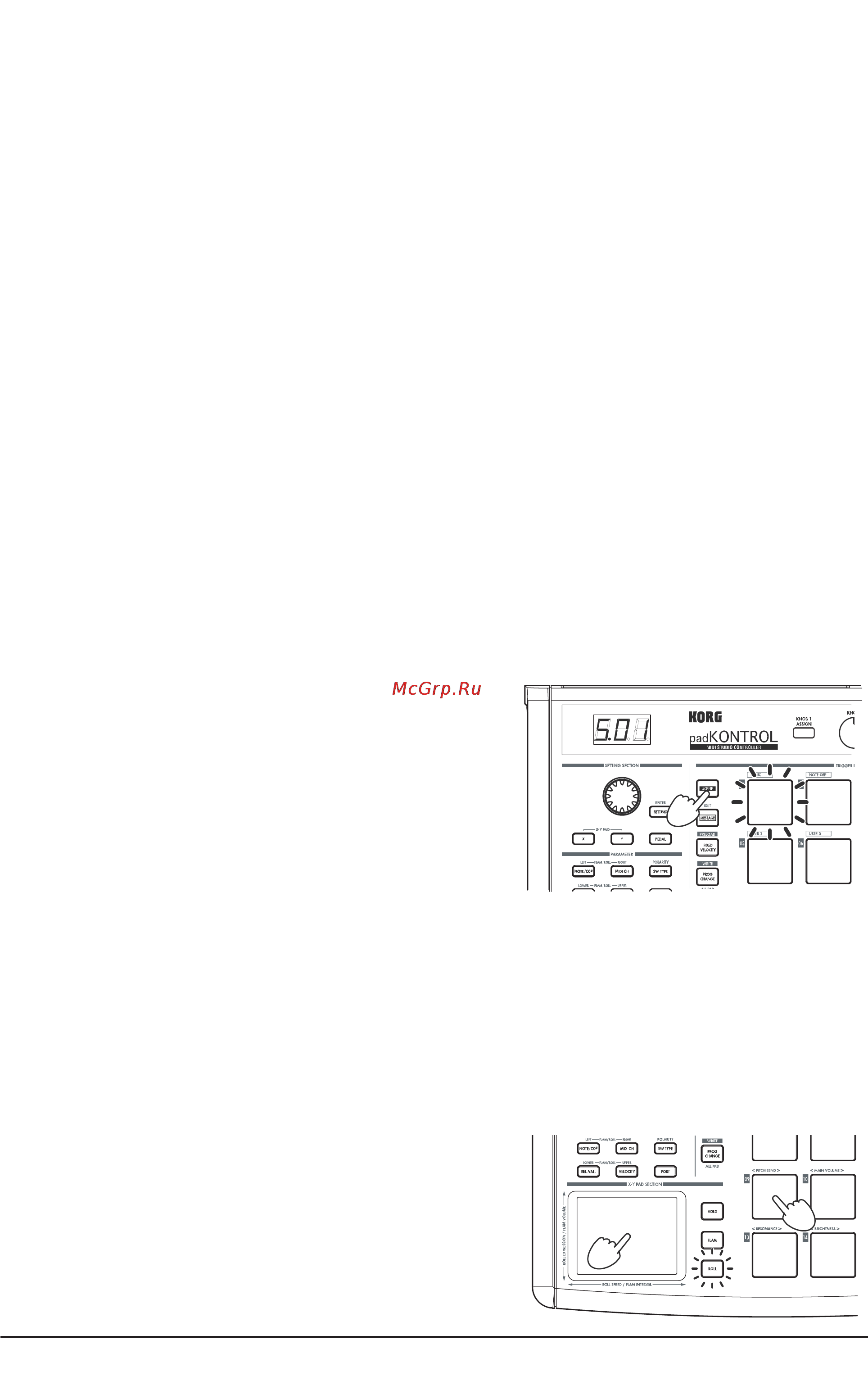 Korg PADKONTROL KPC1 [13/35] Начало работы