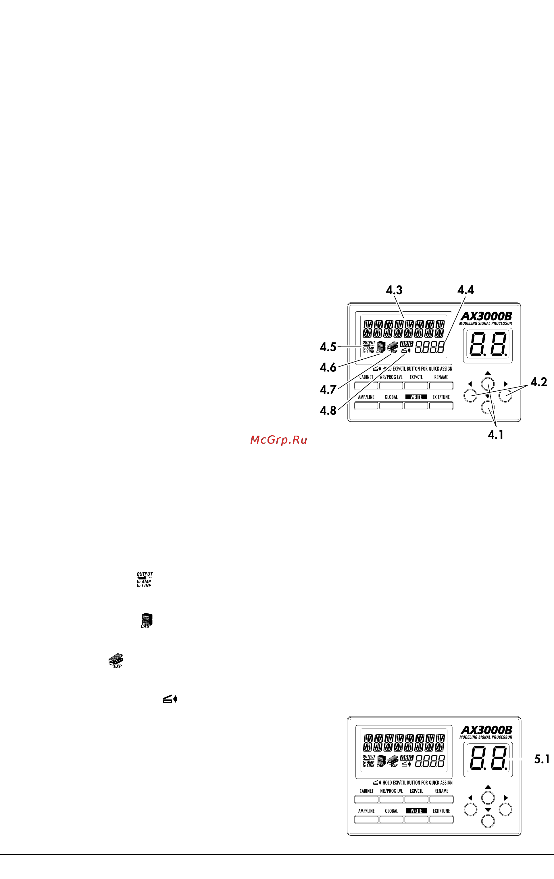 Korg AX3000B [8/41] Korg ах3000в руководство пользователя