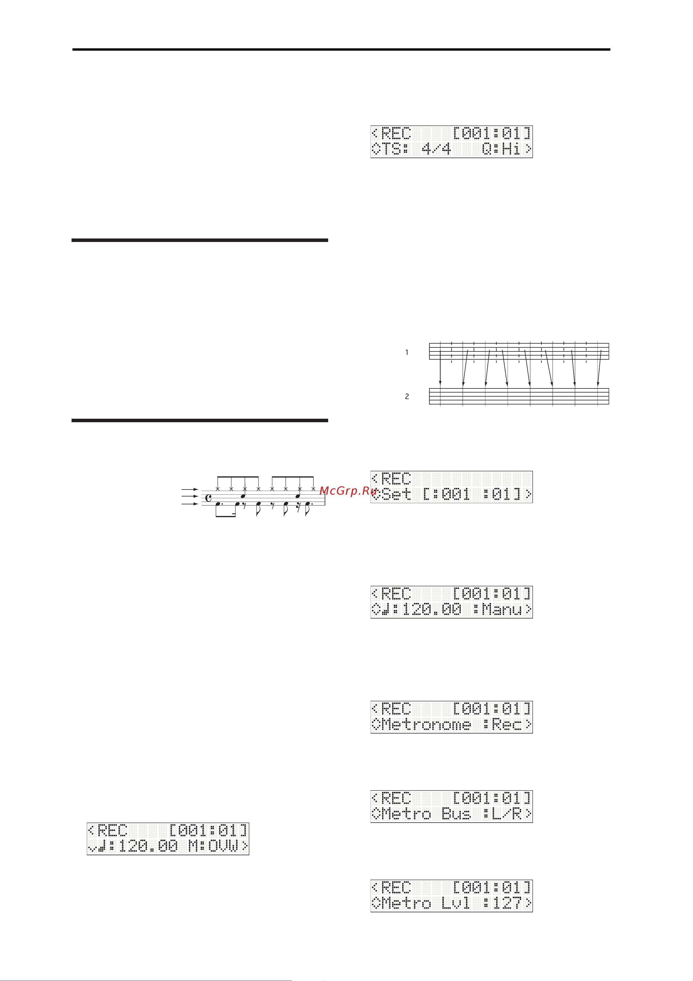 Korg MICROSTATION [38/80] Запись midi
