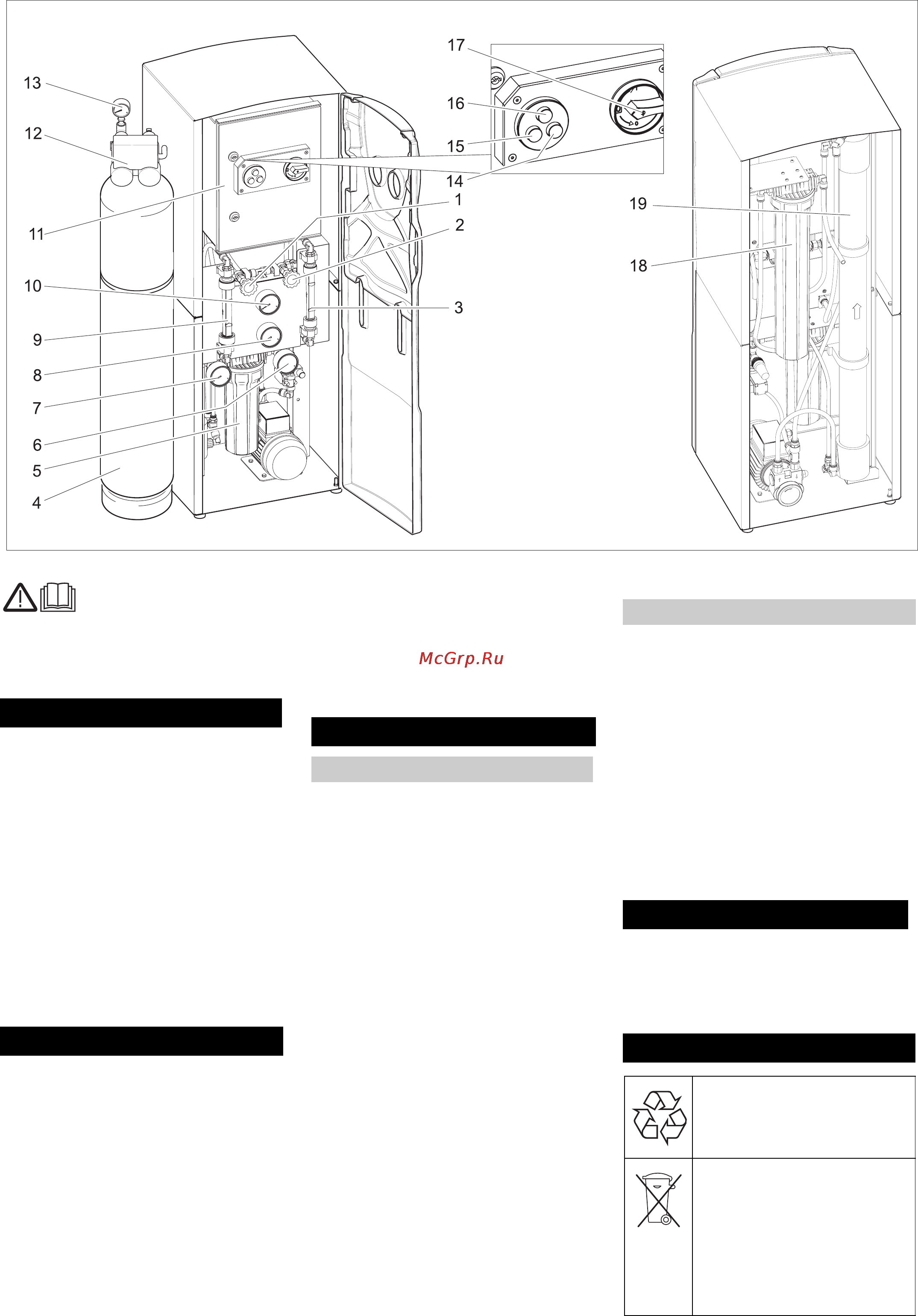 Karcher WPC 100 CD [85/112] Innehållsförteckning