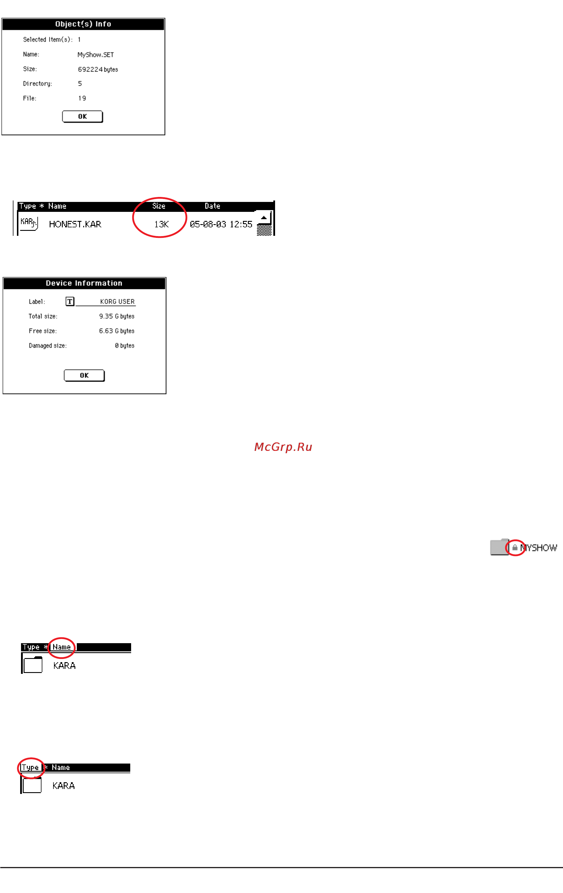 Korg PA500 [285/355] Device info