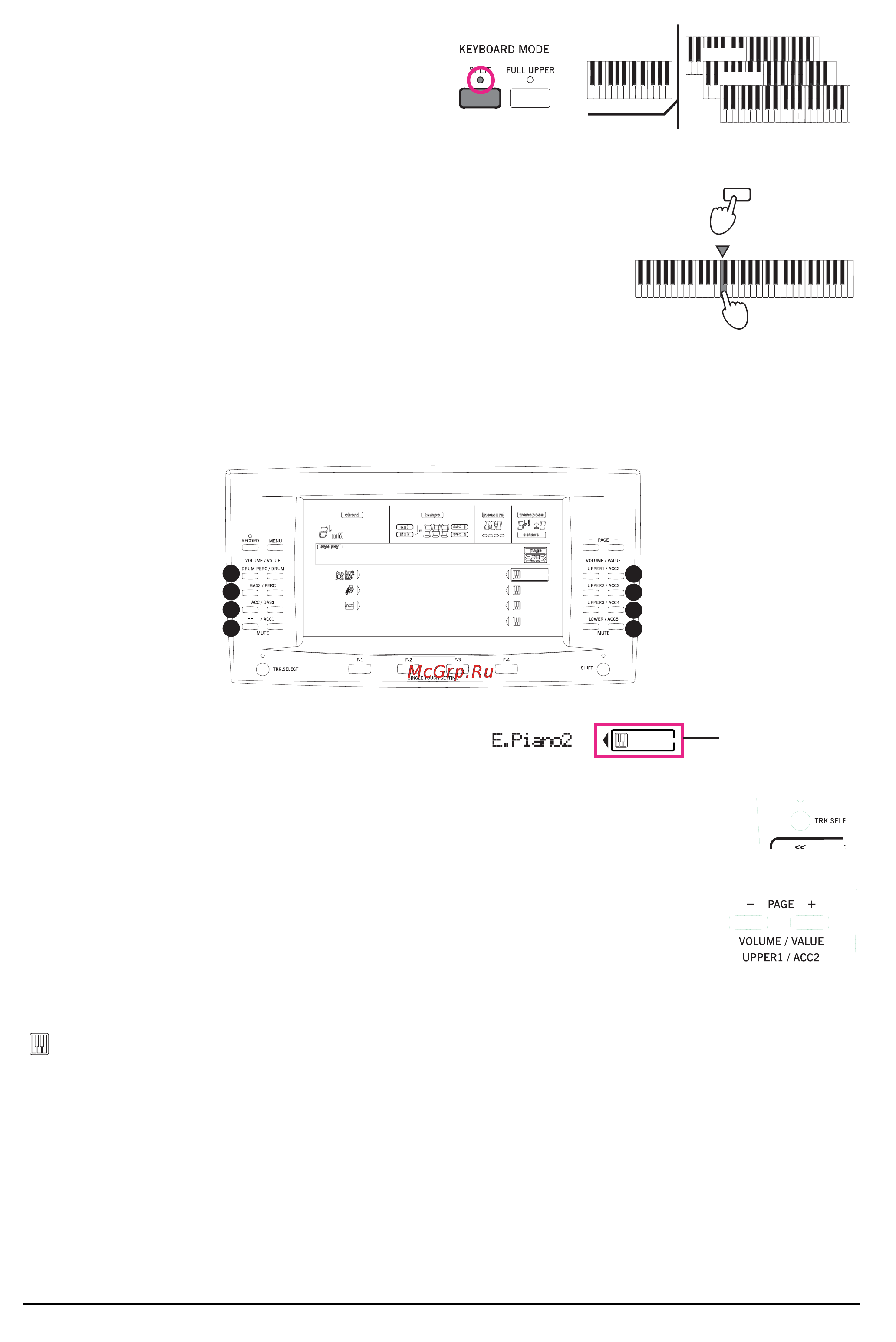 Korg PA50SD [23/185] Шии
