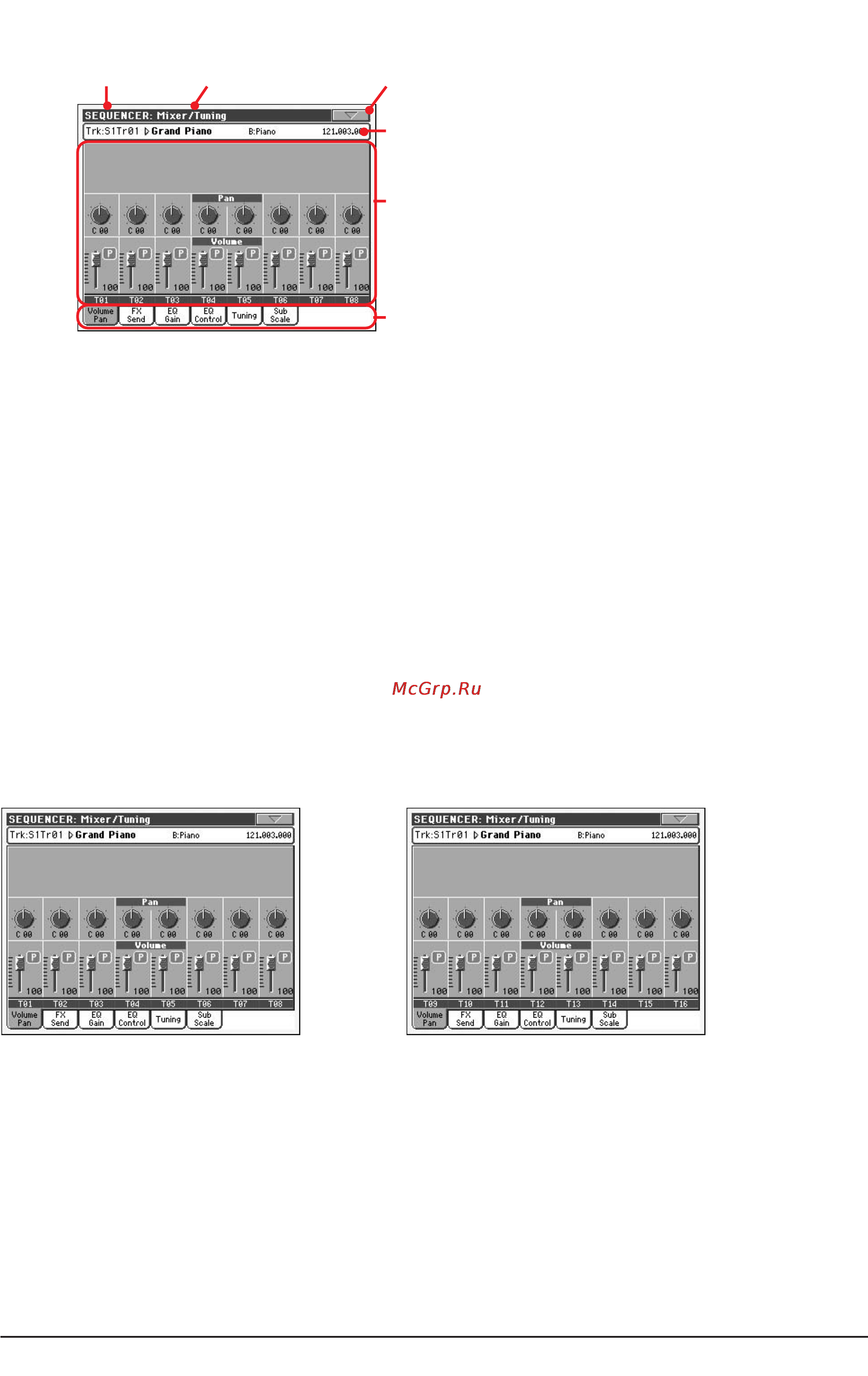 Korg PA800 [207/336] М хег типтд volume pan