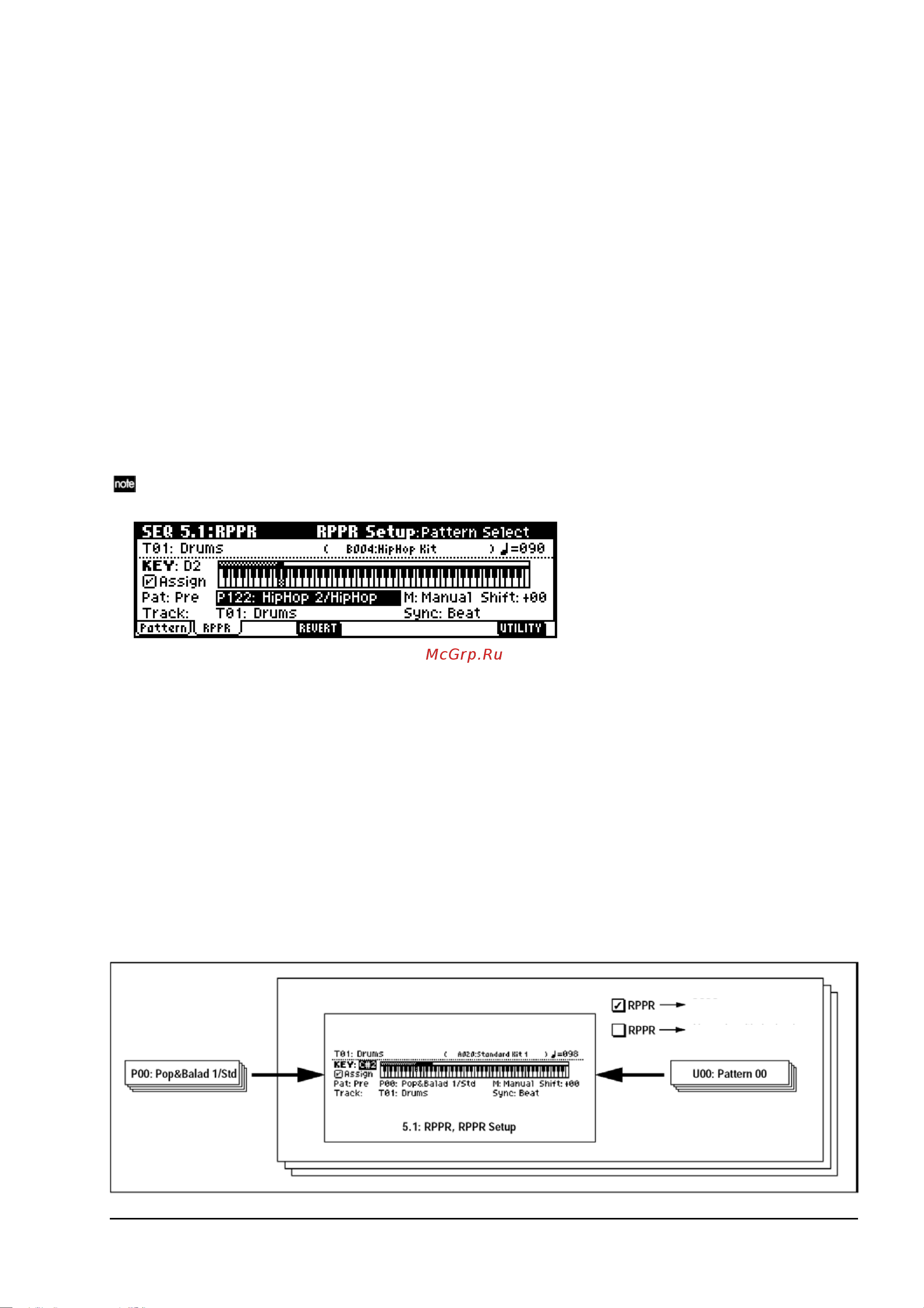 Korg TR61 Инструкция по эксплуатации онлайн [101/173] 6291