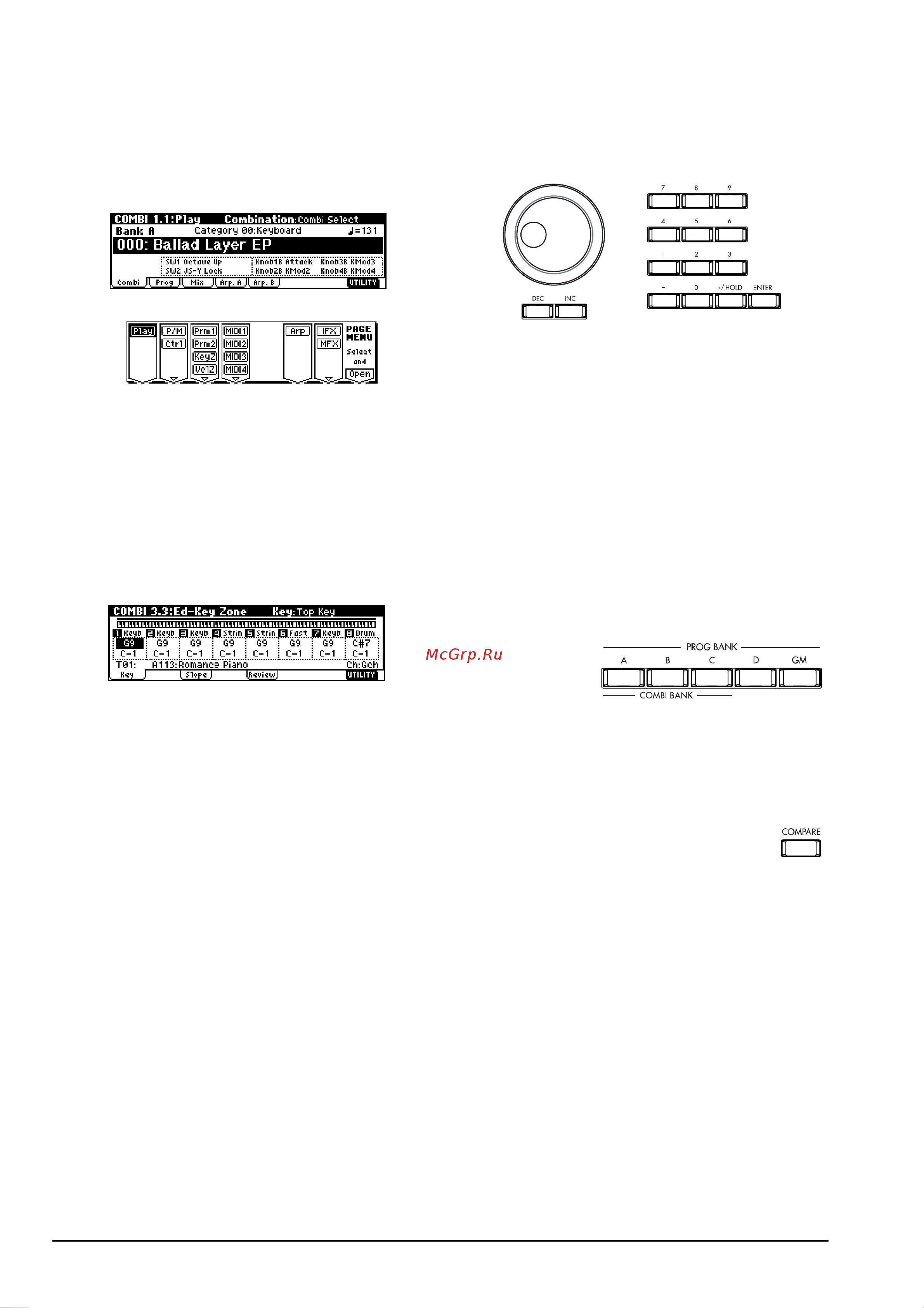 Korg TRITON LE 61 [10/71] Ооо