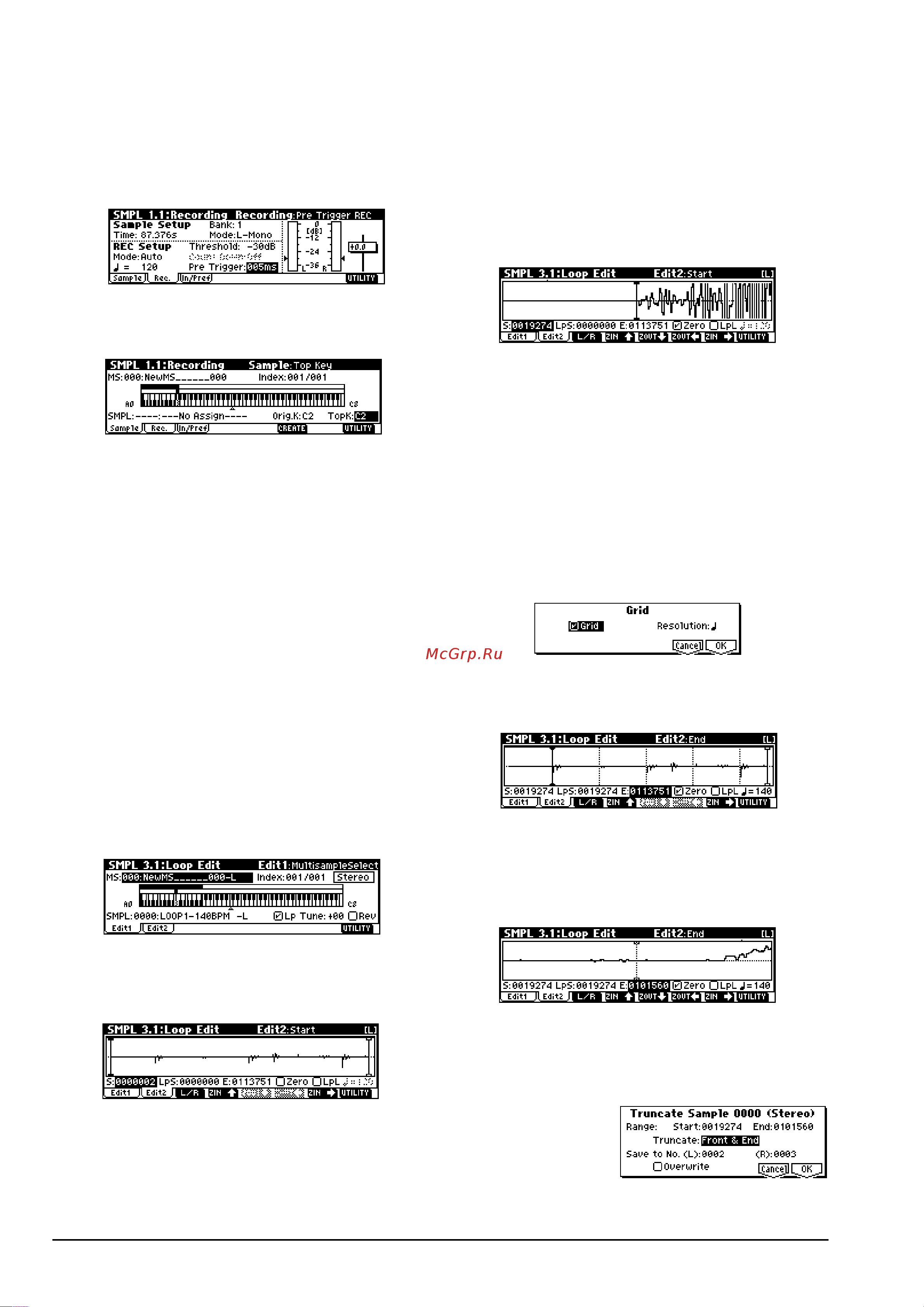 Korg TRITON LE 61 [22/71] Korg triton le основное руководство пользователя