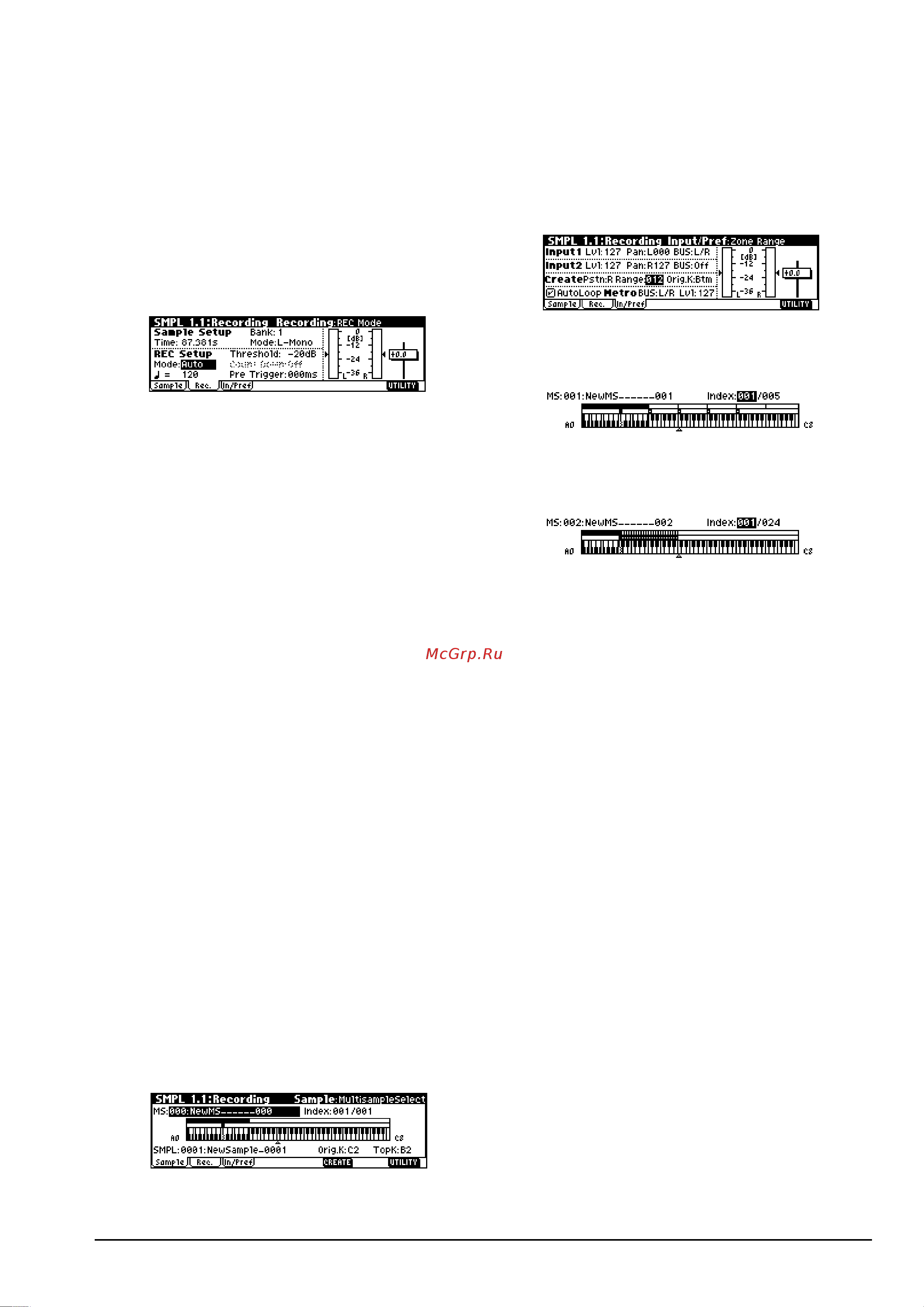 Korg TRITON LE 61 [51/71] Т1н1тгш1шк1д1шд11дшш1цш1ш11
