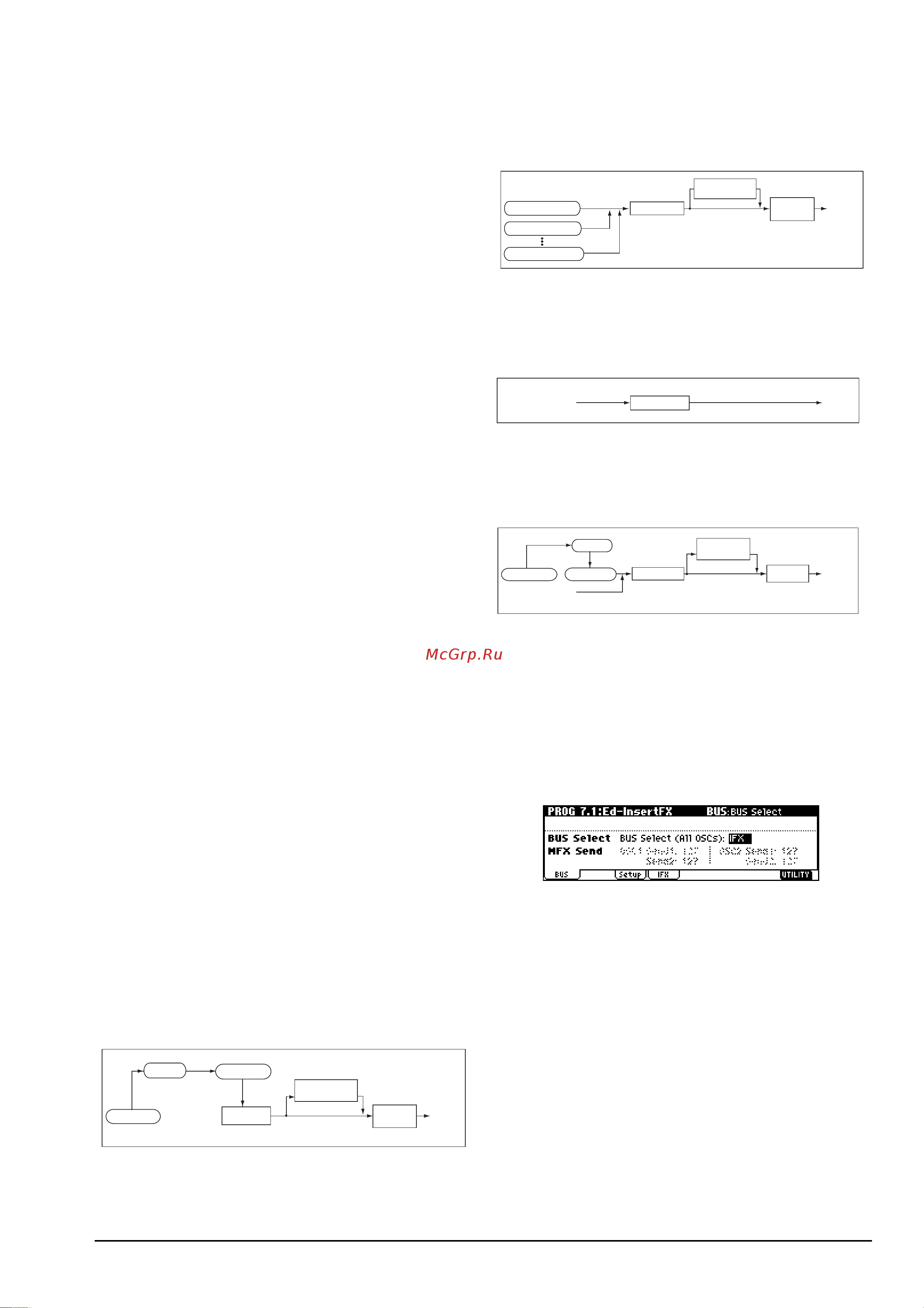 Korg TRITON LE 61 [63/71] Установки эффектов