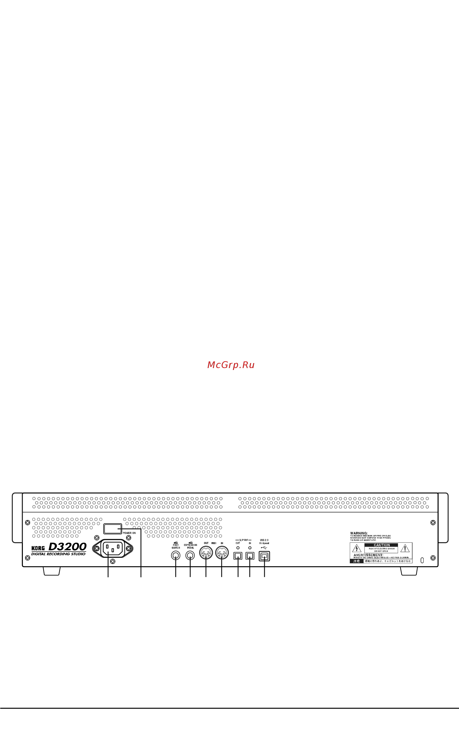 Korg D3200 Инструкция по эксплуатации онлайн [19/203] 6369