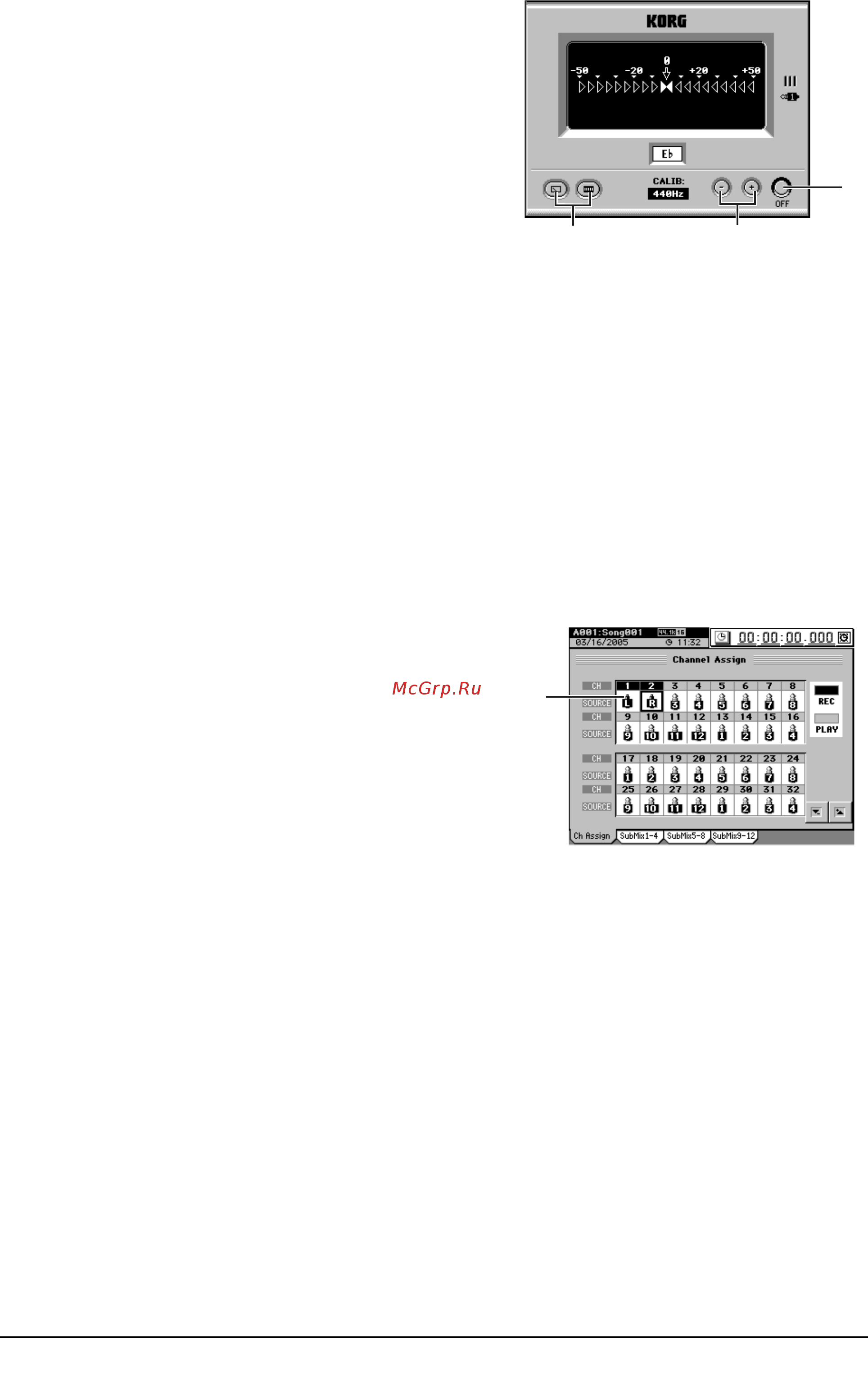 Korg D3200 Инструкция по эксплуатации онлайн [44/203] 6369