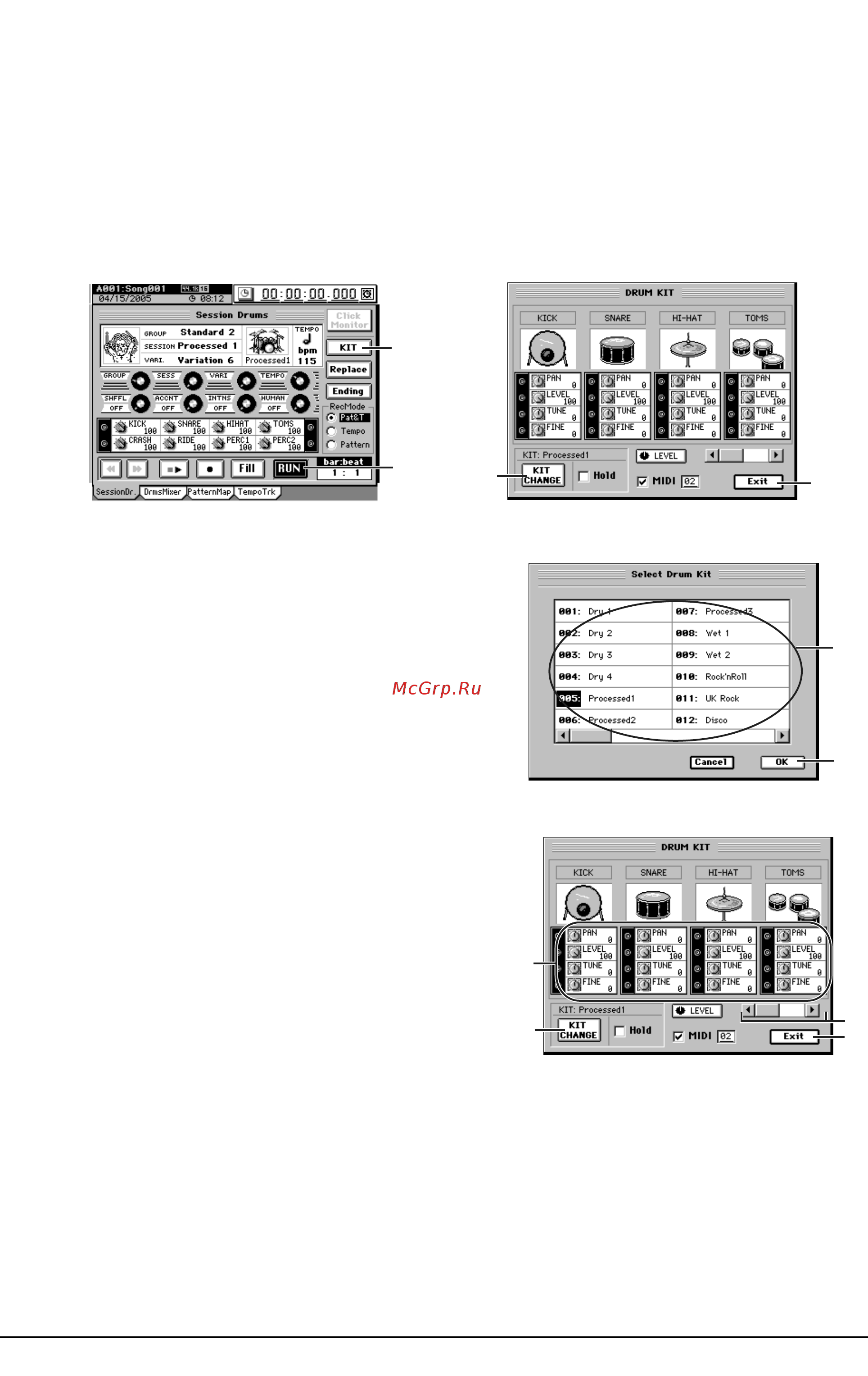 Korg D3200 Инструкция по эксплуатации онлайн [62/203] 6369