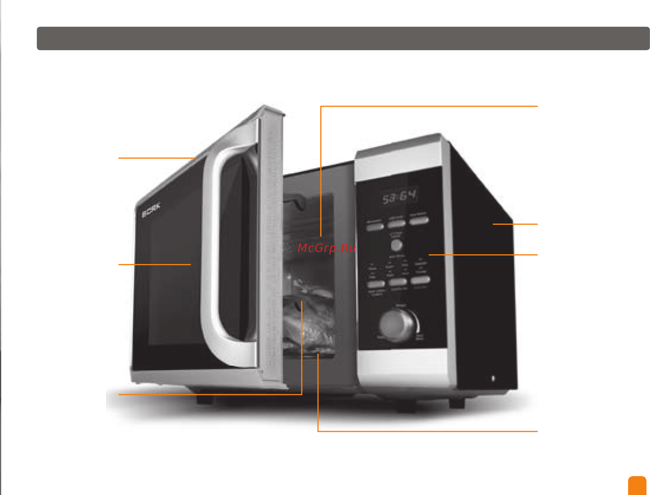 Bork MW IIEB 6117 BK [9/24] Устройство прибора