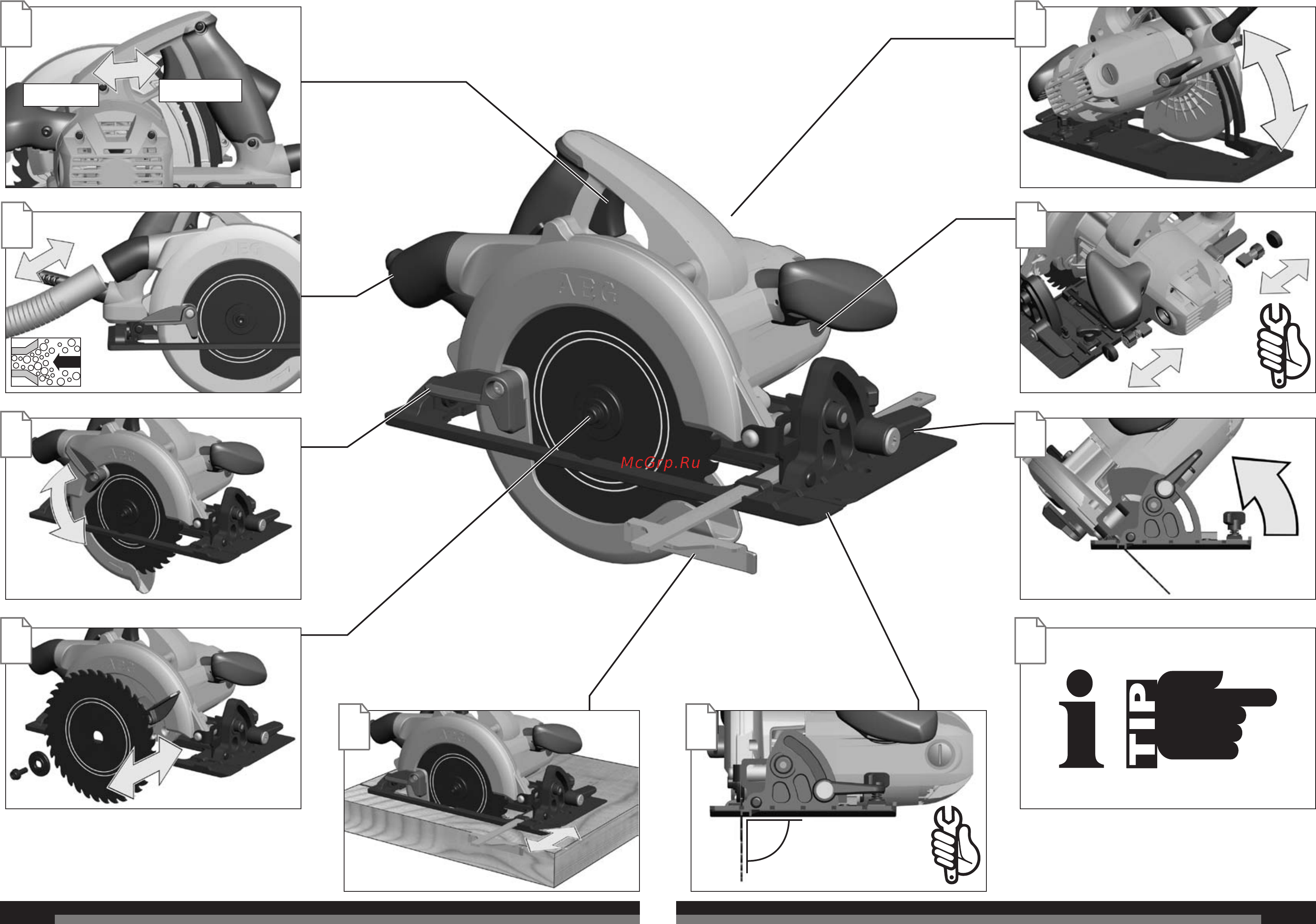 AEG 411830(KS 55 C) [3/40] Start stop
