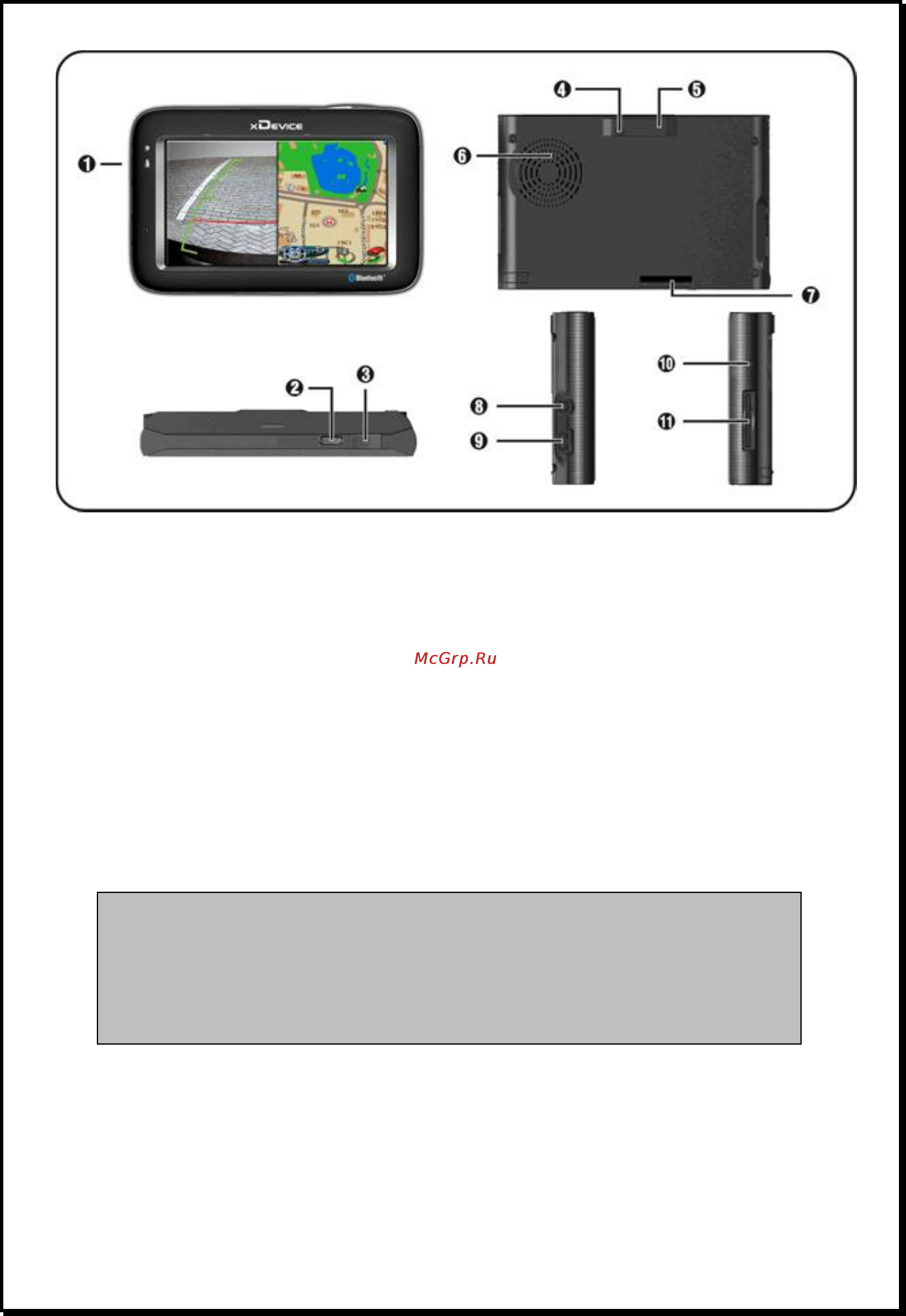 Xdevice microMAP-4350 [13/141] Использование вашего устройства в транспортном средстве