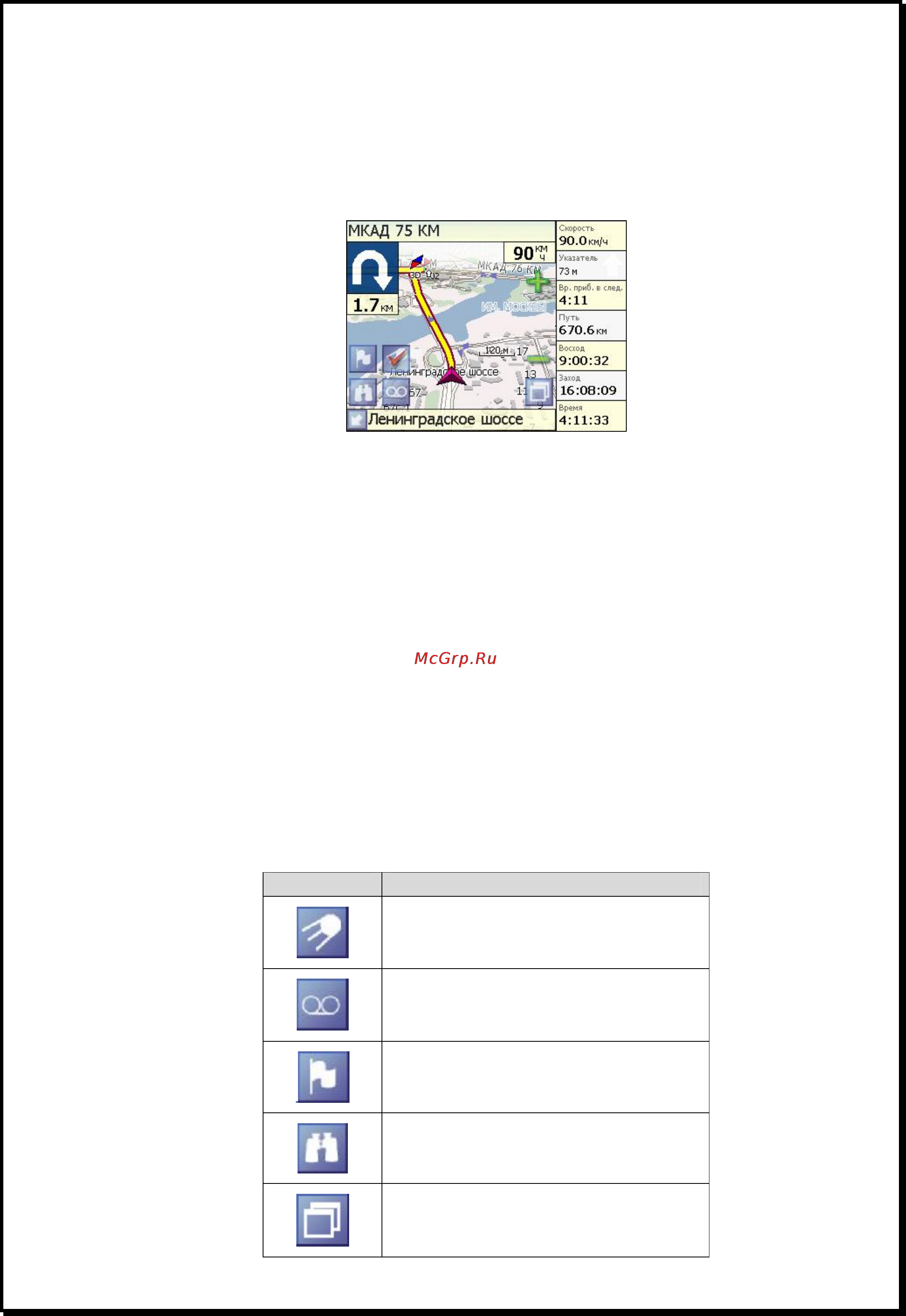 Xdevice microMAP-4350 [87/141] Иконки кнопок страницы карта