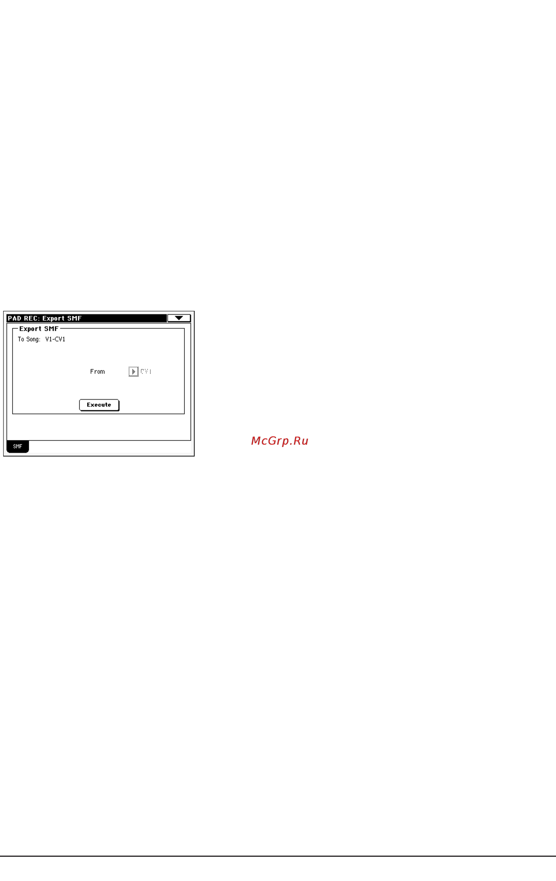 Korg PA588 [166/359] Export smf