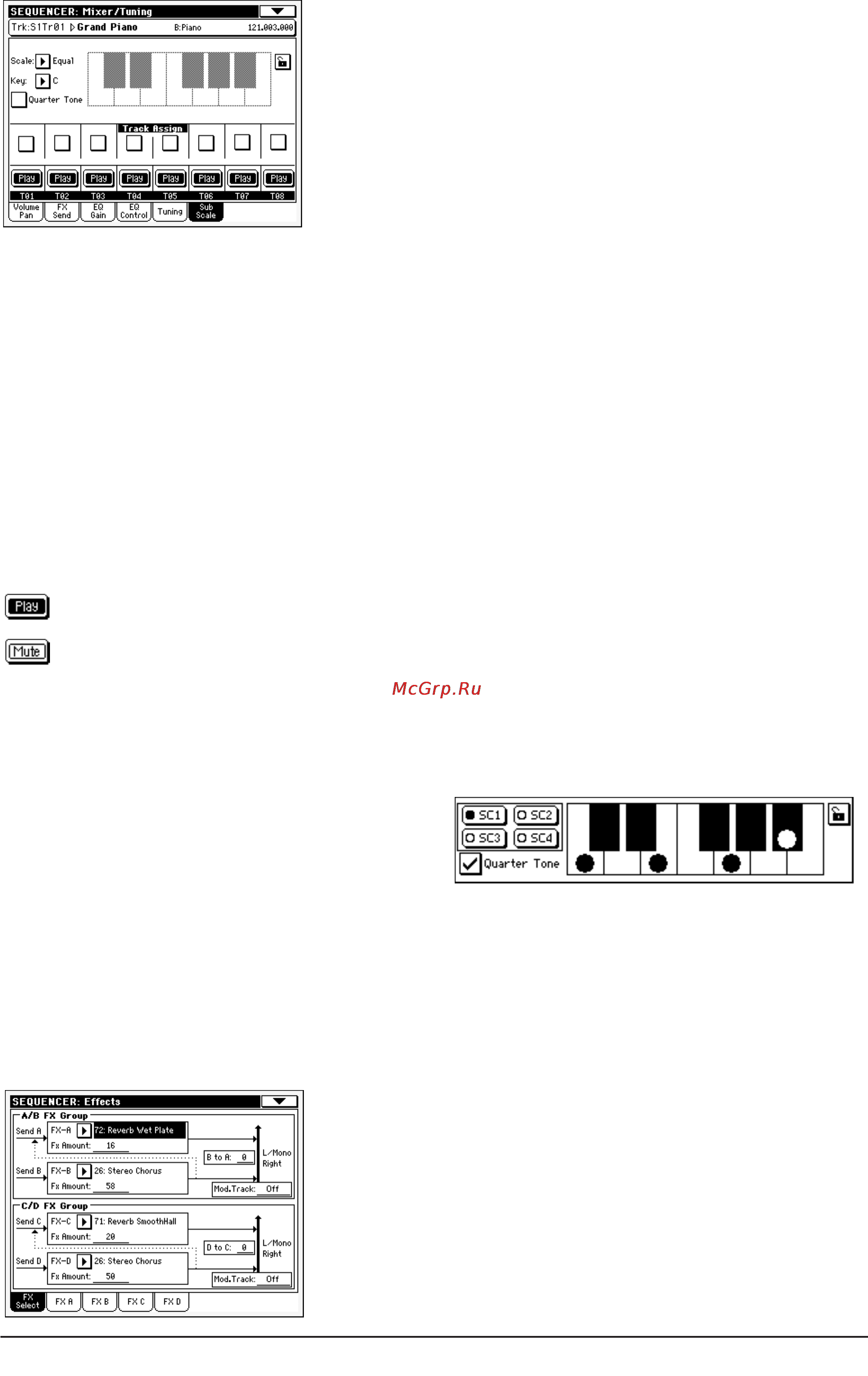Korg PA588 [229/359] Effects fx select