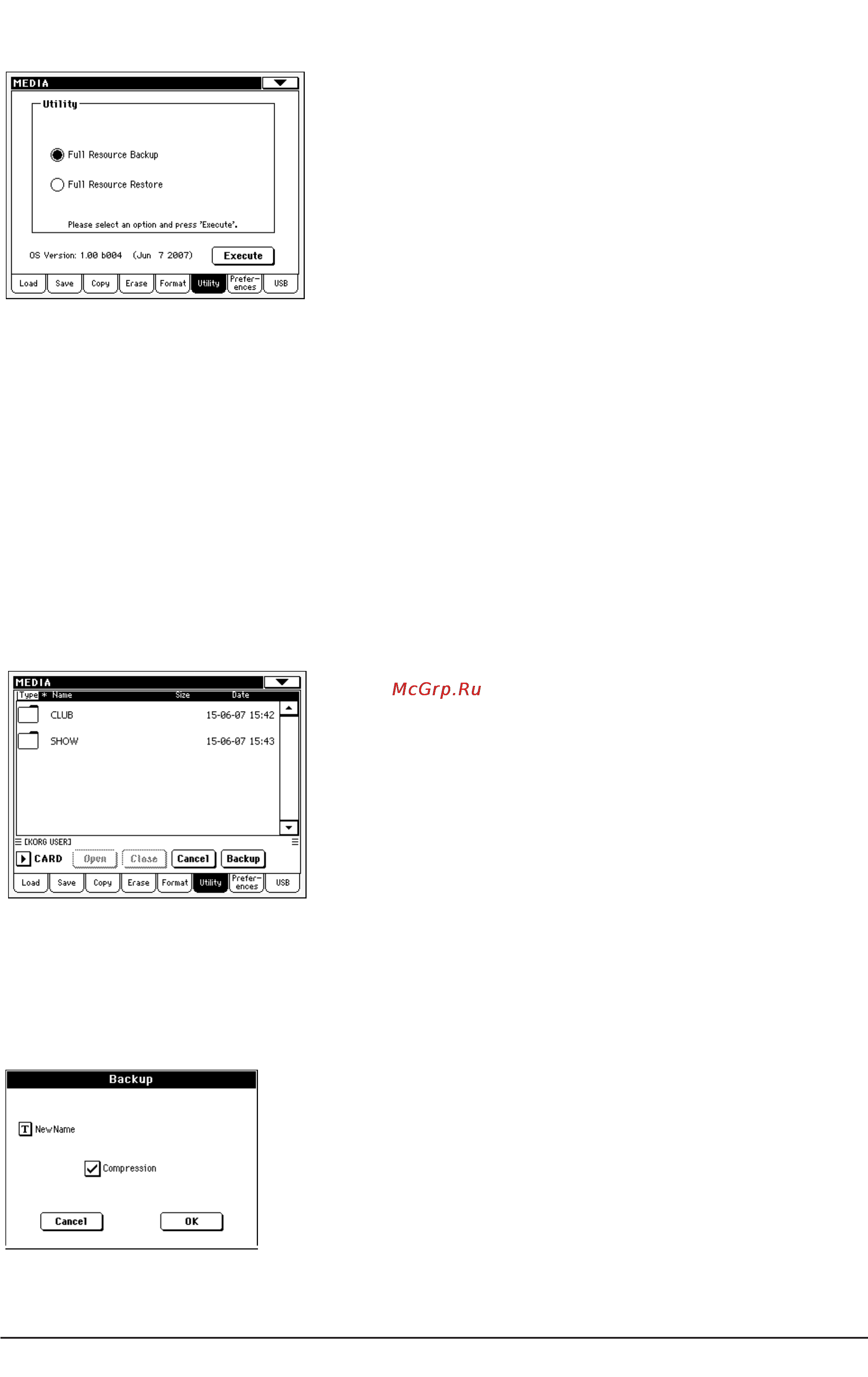 Korg PA588 [281/359] Utility
