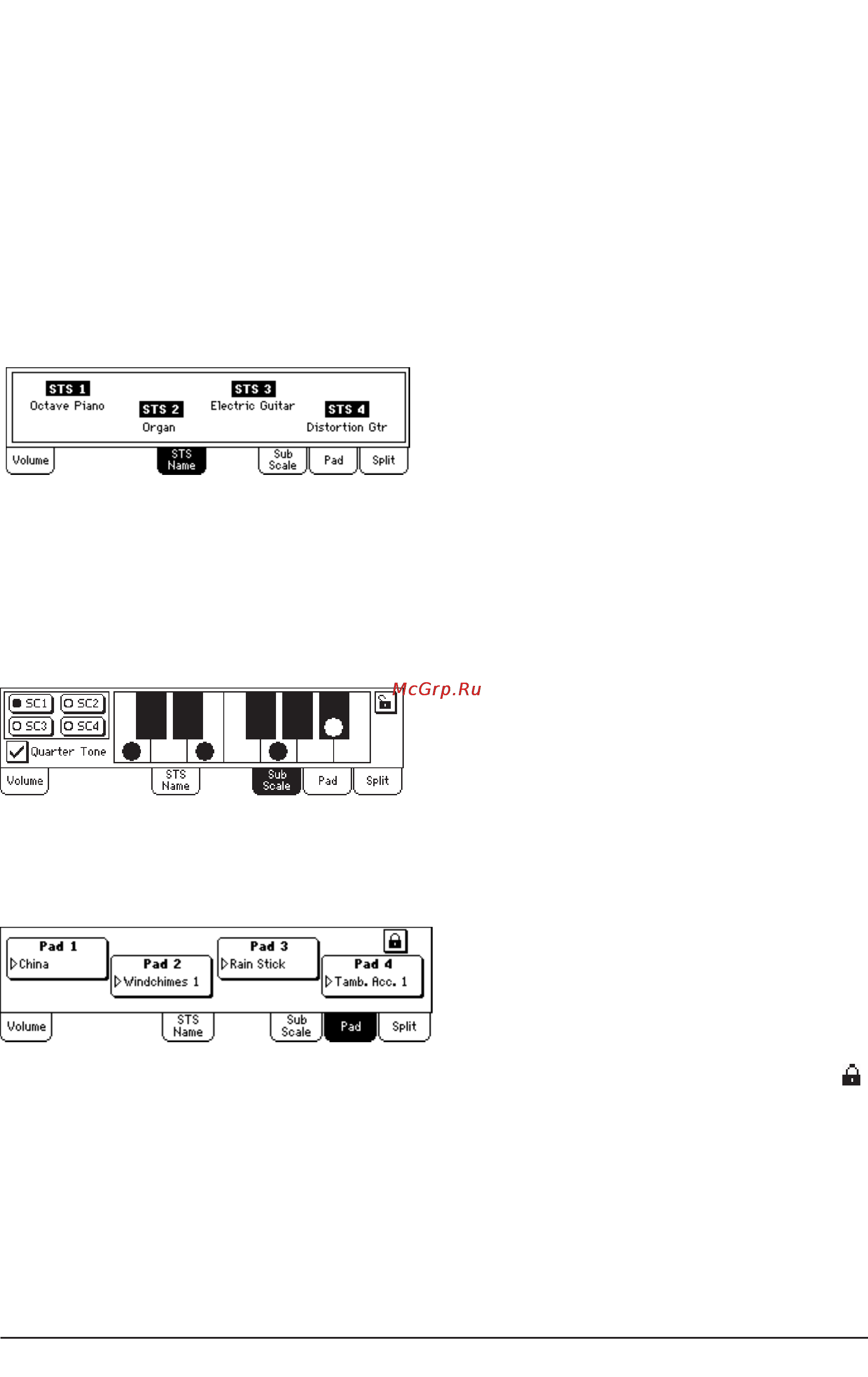 Korg PA588 [79/359] Панель pad